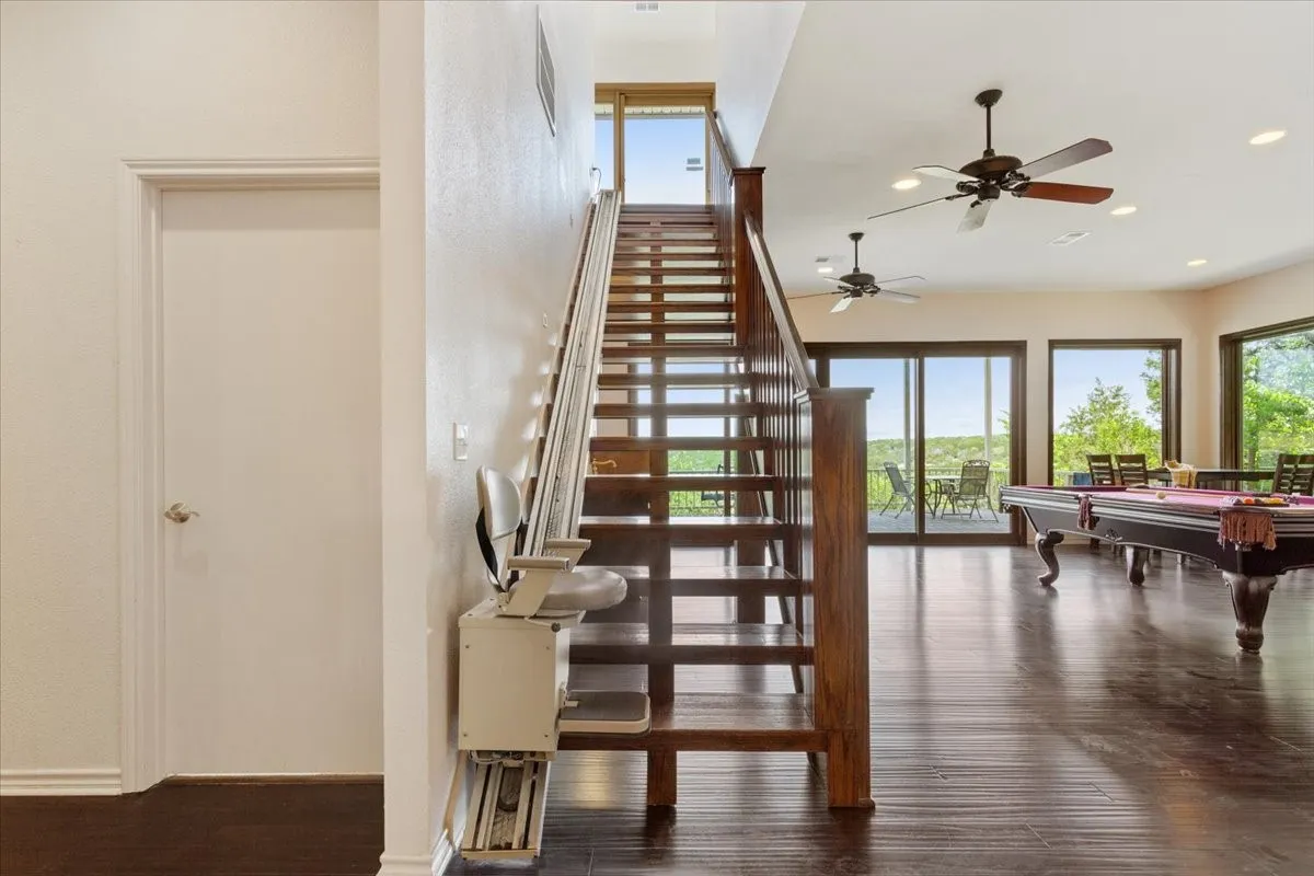 Stair lift can stay or go