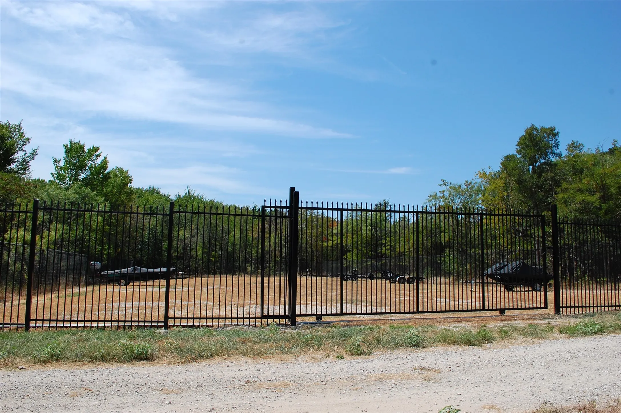 Gated RV/Boat Storage for the neighborhood.