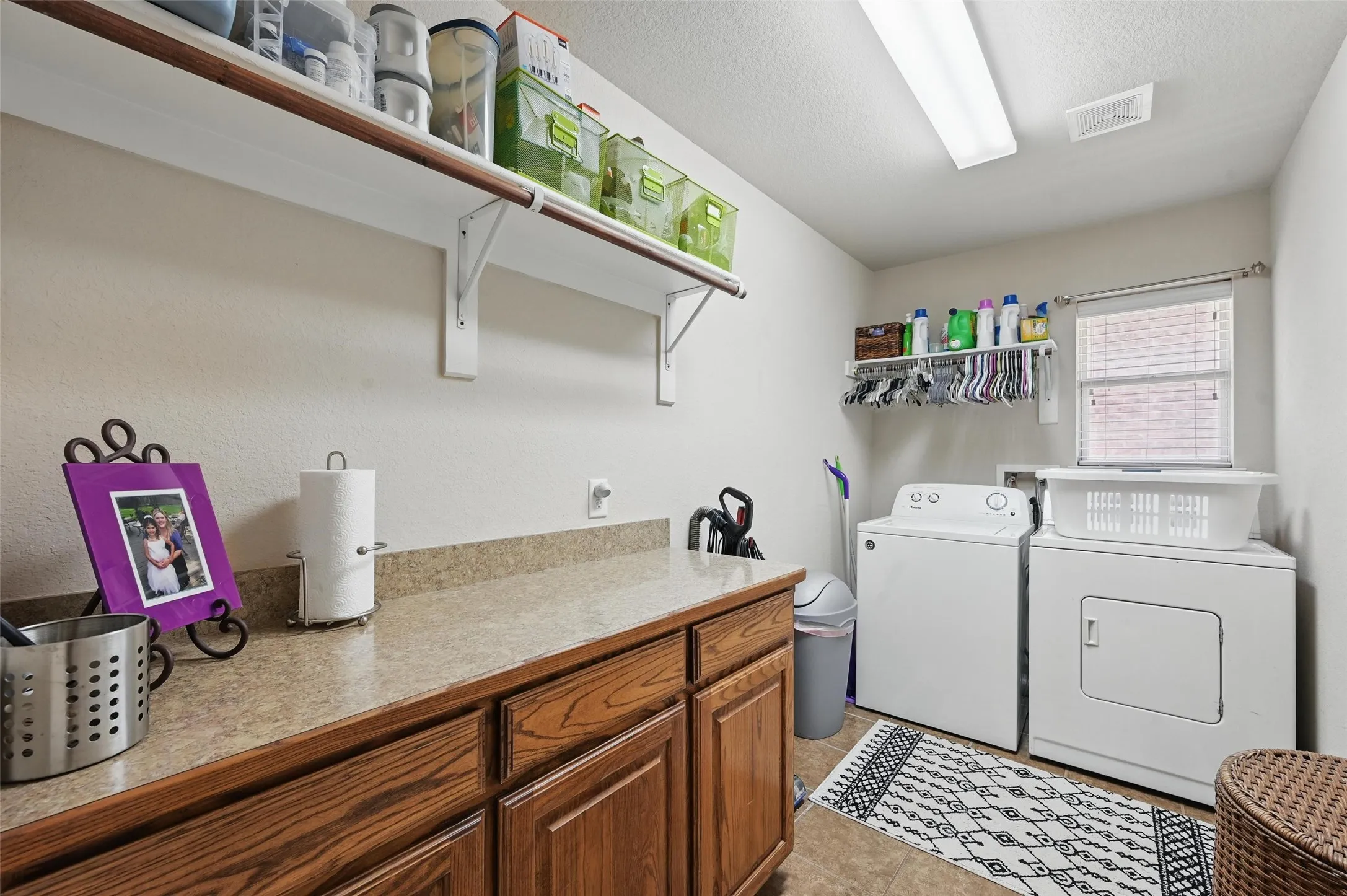 Spacious Laundry room