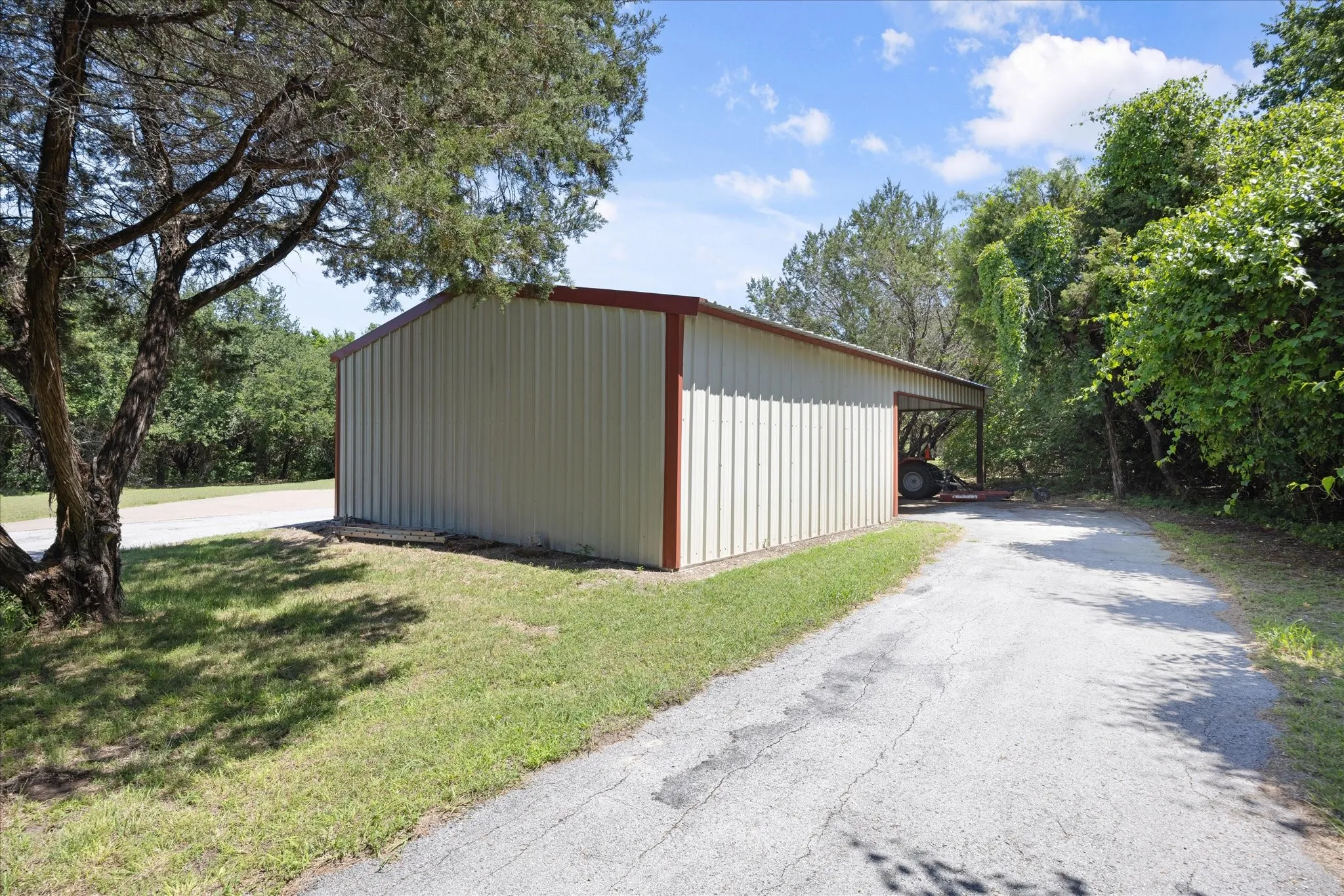 Back of workshop