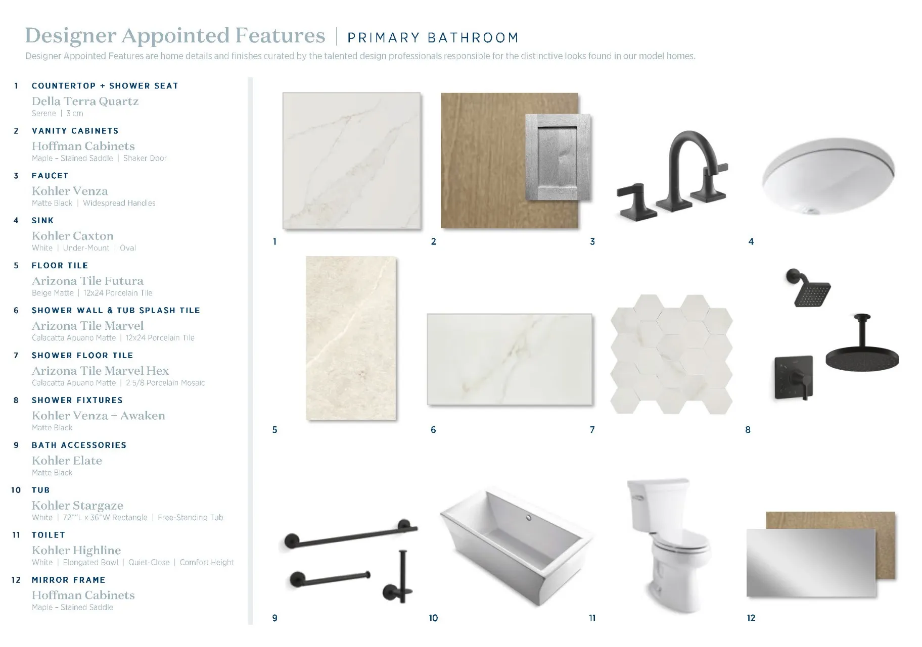 Catria Mediterranean-Primary Bathroom Selections