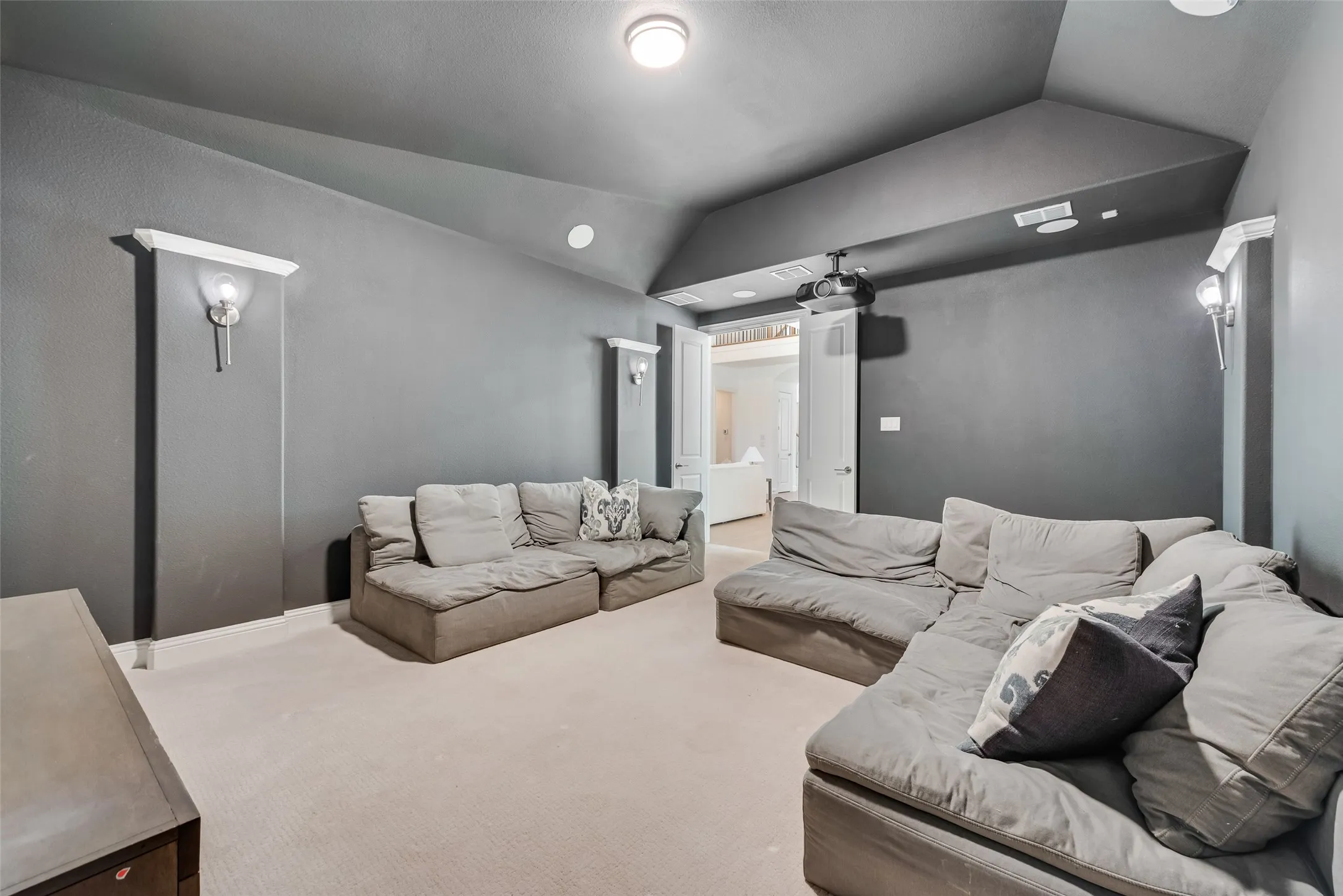 Downstairs Media Room