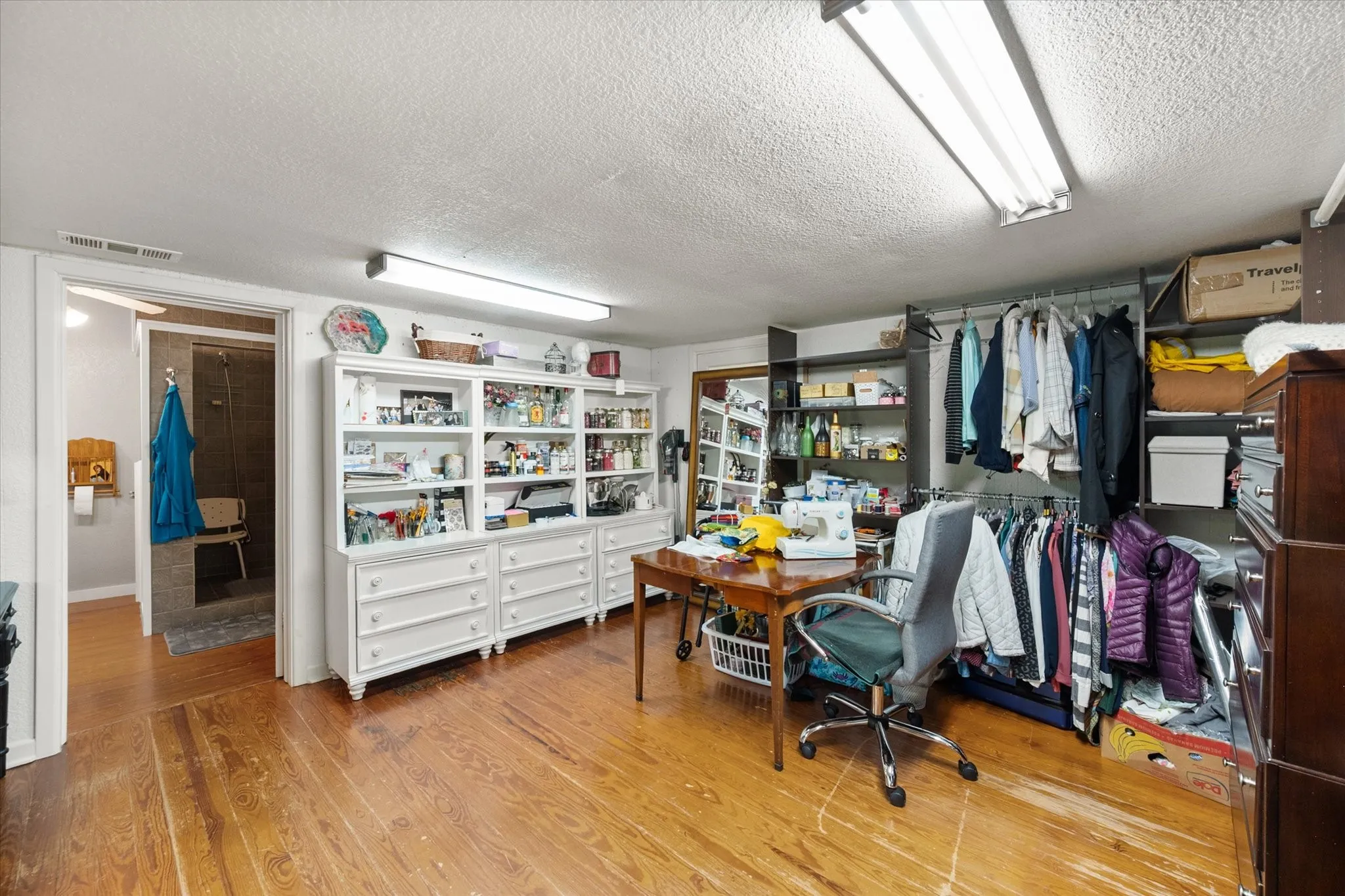 Closet for one of the bedrooms that can be used as another bedroom, office or whatever your need is.