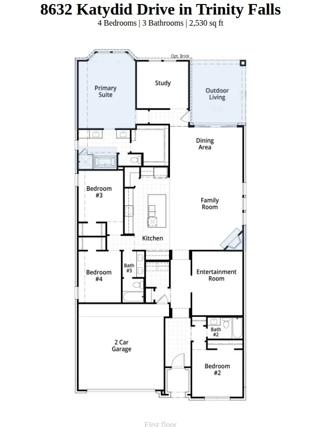 Single Family Residence For Sale in Collin County , 8632 Katydid Drive, Mc Kinney, Texas 75071, 4 Bedrooms, 3 Bathrooms, 2 Garage spaces, 2,530 Sqft, built in 2026, Price $688,494, mls#21264358, Real Estate Agent in Mc Kinney, Homes For Sale in Collin county, Homes For Sale in Mc Kinney, Realtor in Mc Kinney Texas, Real Estate Brokerage Independent Realty Texas, Luminita Cordes Realtor
