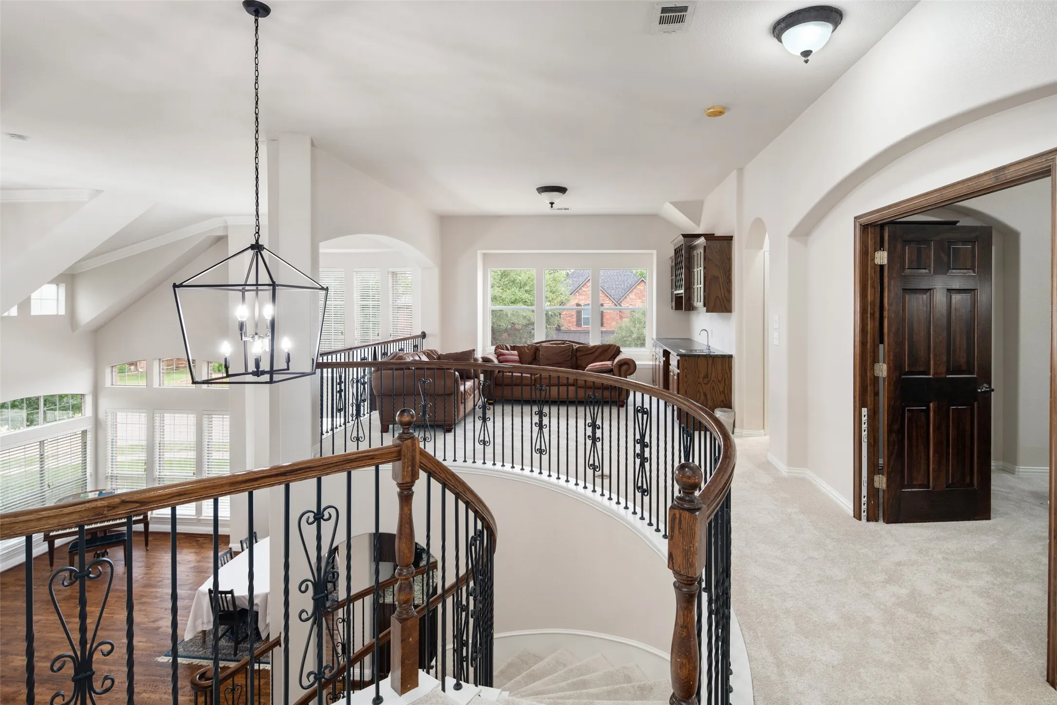 Upstairs