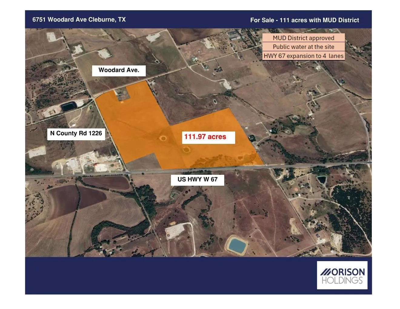 Unimproved Land For Sale in Johnson County , 6598 W Highway 67, Cleburne, Texas 76033, 0, 0, Garage spaces, 0 Sqft, built in 0, Price $5,387,200, mls#21264507, Real Estate Agent in Cleburne, Homes For Sale in Johnson county, Homes For Sale in Cleburne, Realtor in Cleburne Texas, Real Estate Brokerage Independent Realty Texas, Luminita Cordes Realtor