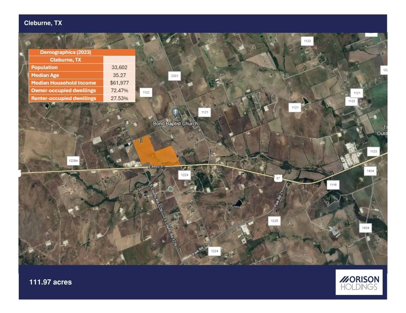 Unimproved Land For Sale in Johnson County , 6598 W Highway 67, Cleburne, Texas 76033, 0, 0, Garage spaces, 0 Sqft, built in 0, Price $5,387,200, mls#21264507, Real Estate Agent in Cleburne, Homes For Sale in Johnson county, Homes For Sale in Cleburne, Realtor in Cleburne Texas, Real Estate Brokerage Independent Realty Texas, Luminita Cordes Realtor