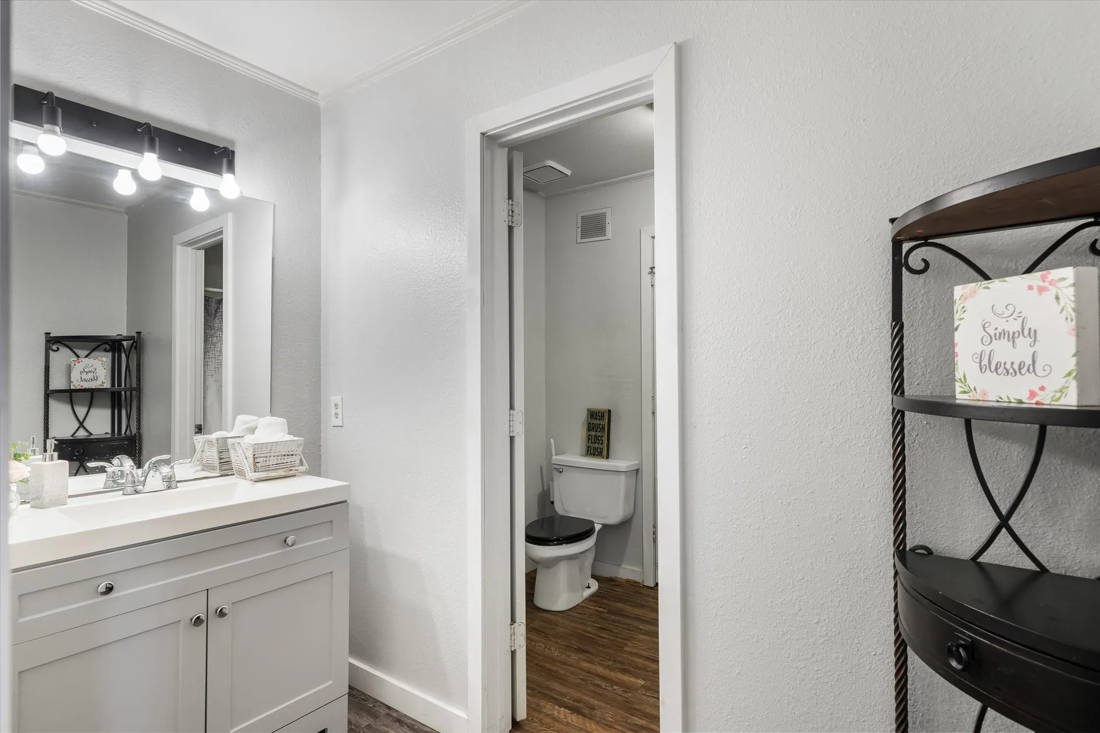 Hall bathroom