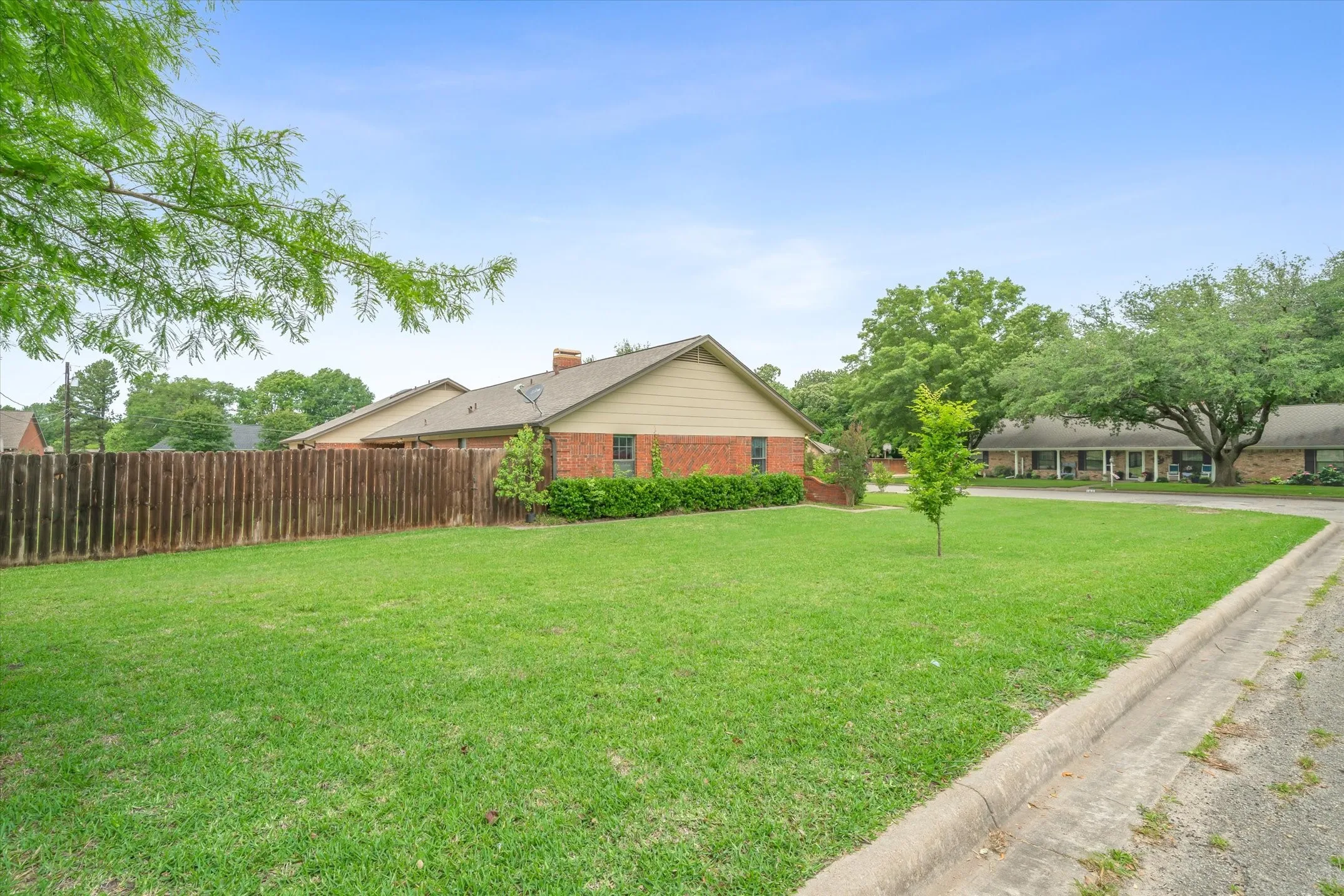 Corner Lot with street appeal