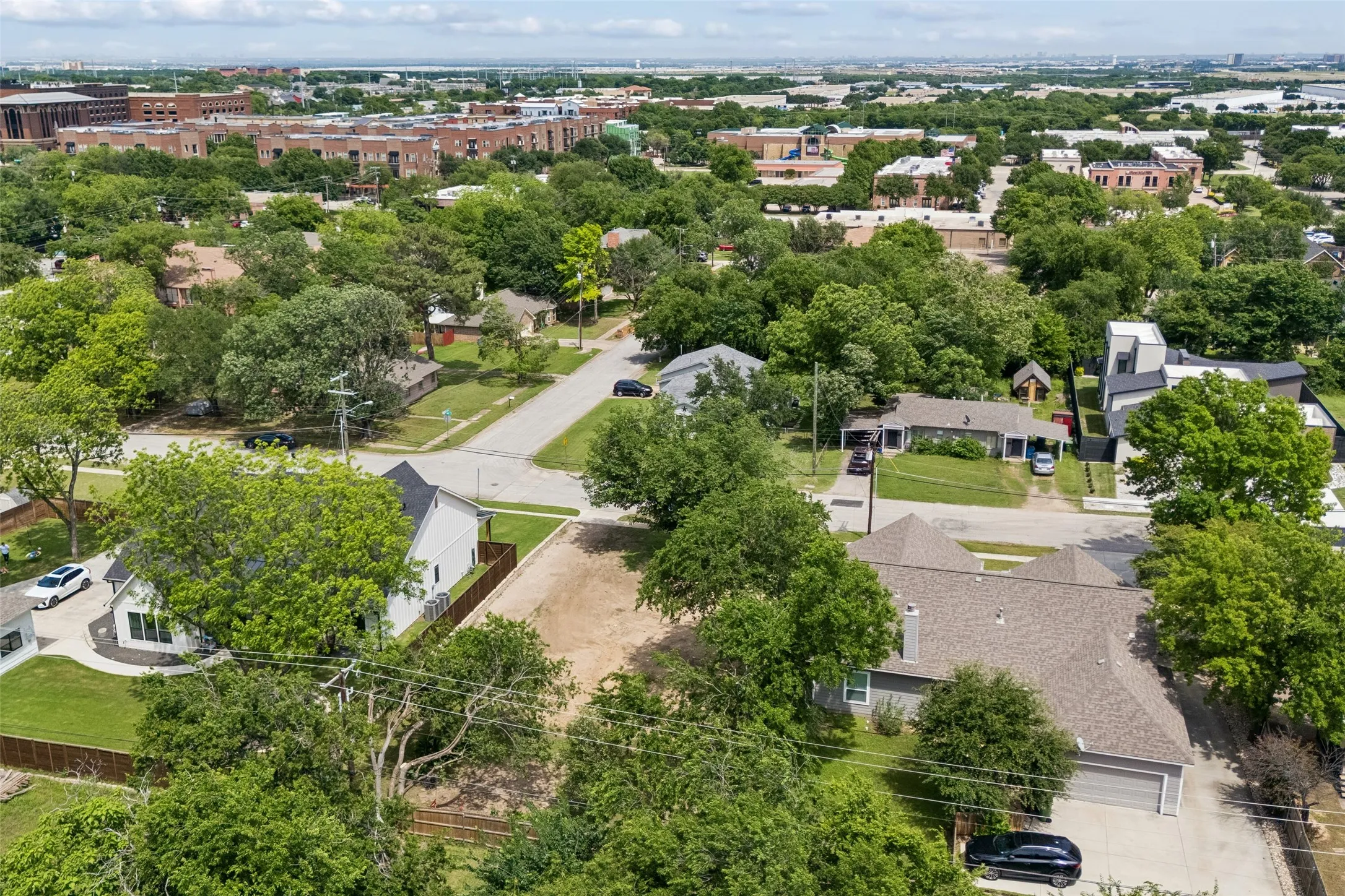 A location that’s hard to beat — build-ready lot with easy access to the timeless charm of historic Grapevine Main Street.