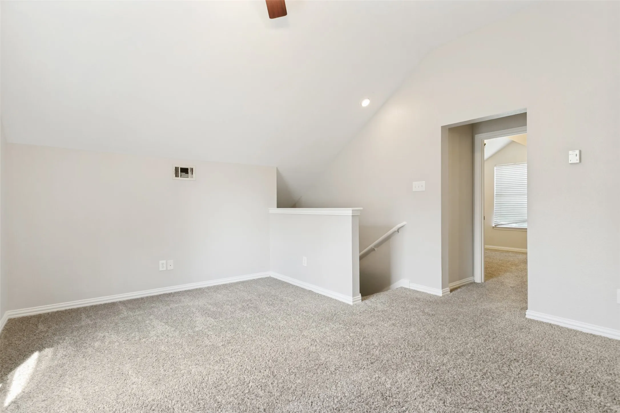 second living room upstairs