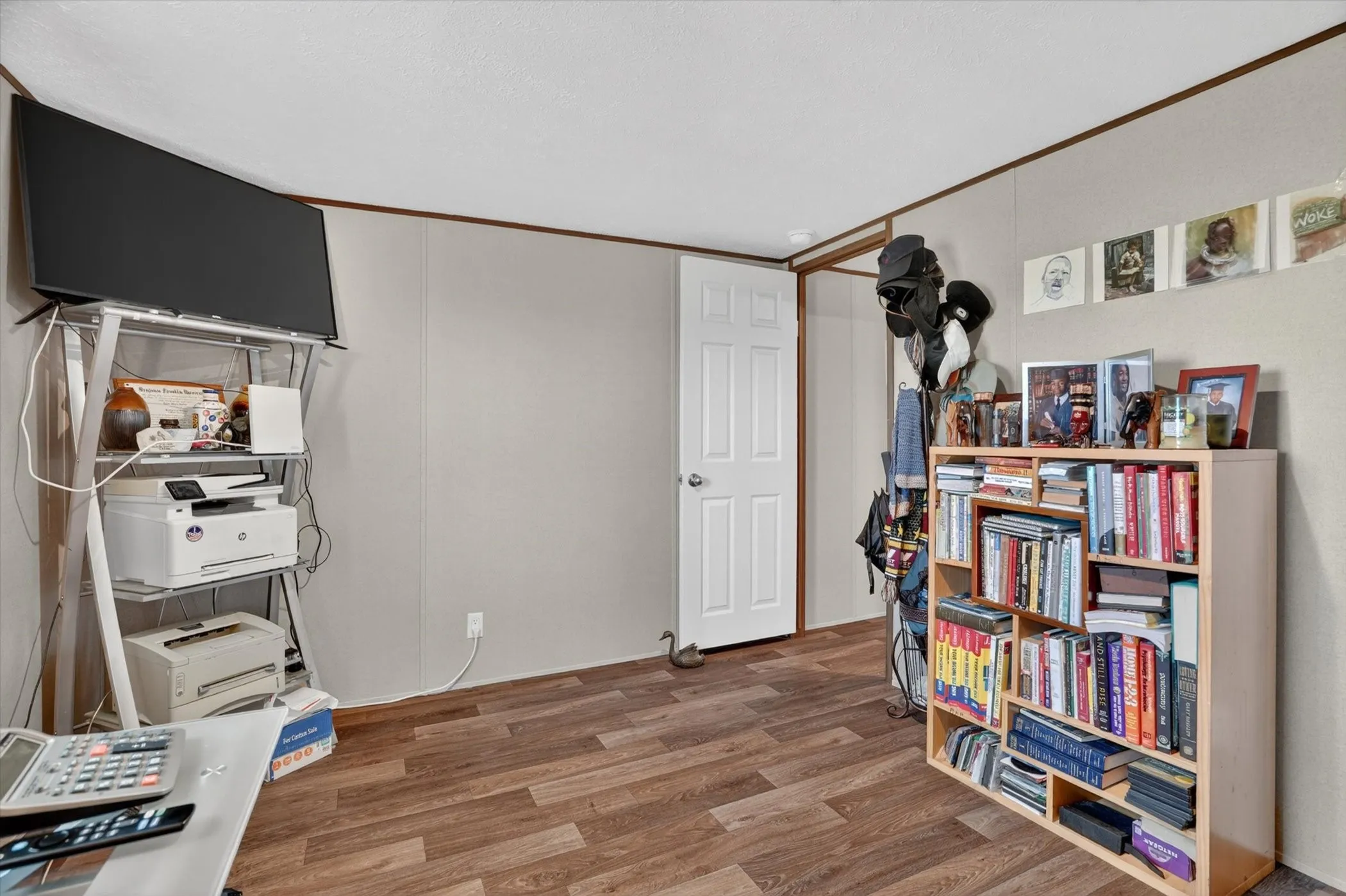 designated workspace separate from living area