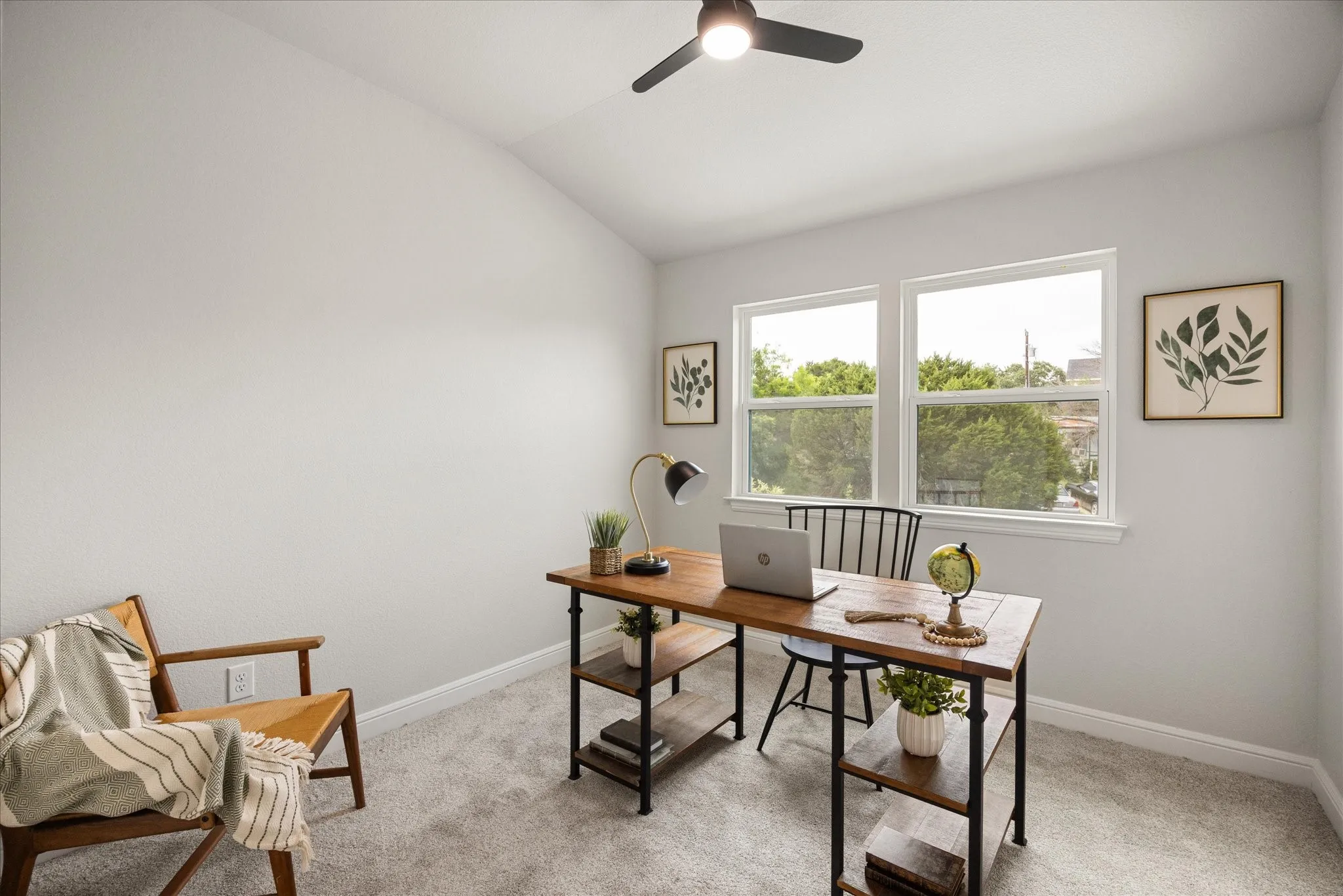 Upstairs Flex space as bedroom, playroom, office and more