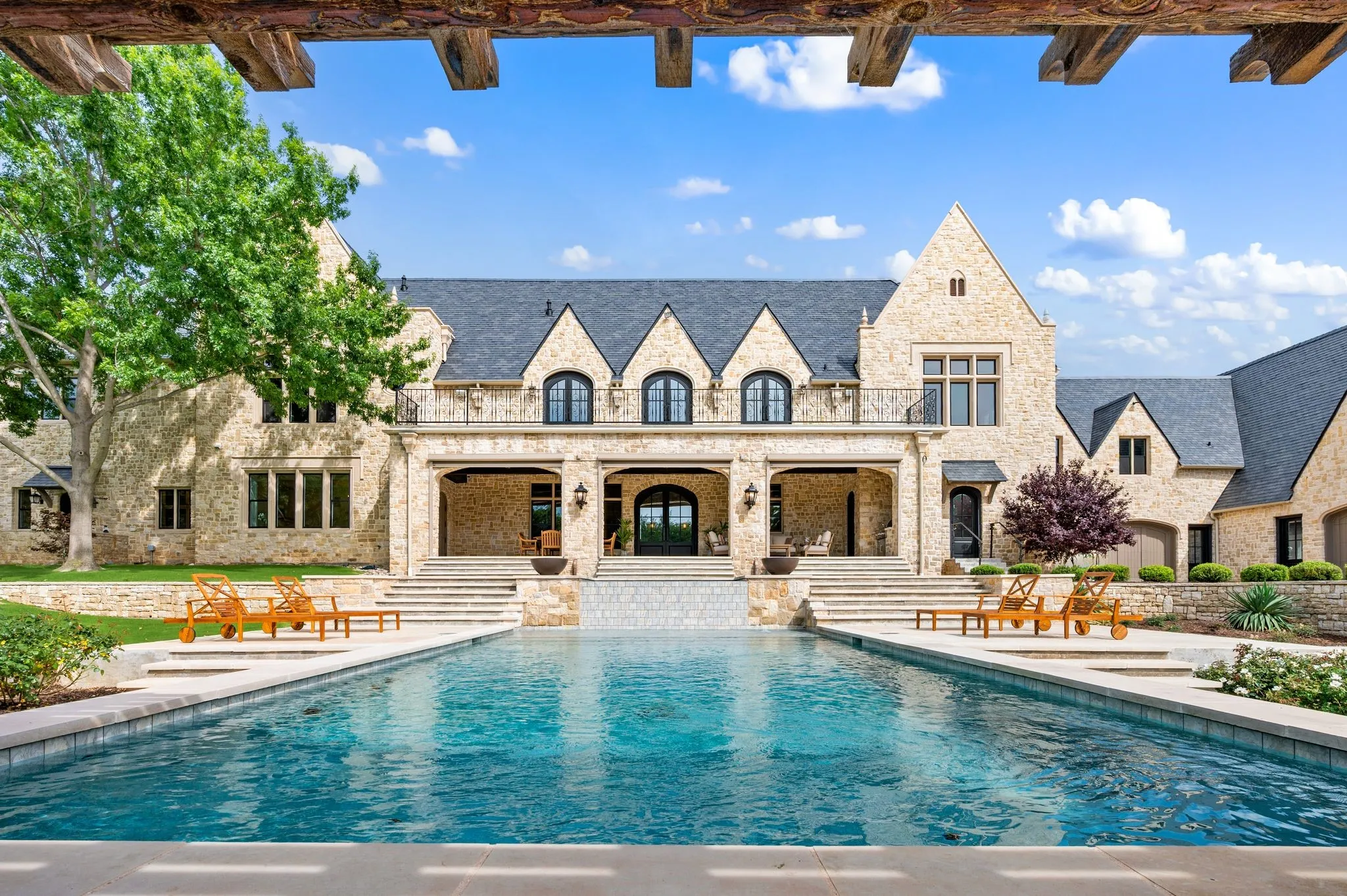 Truly a backyard designed with entertainment in mind.