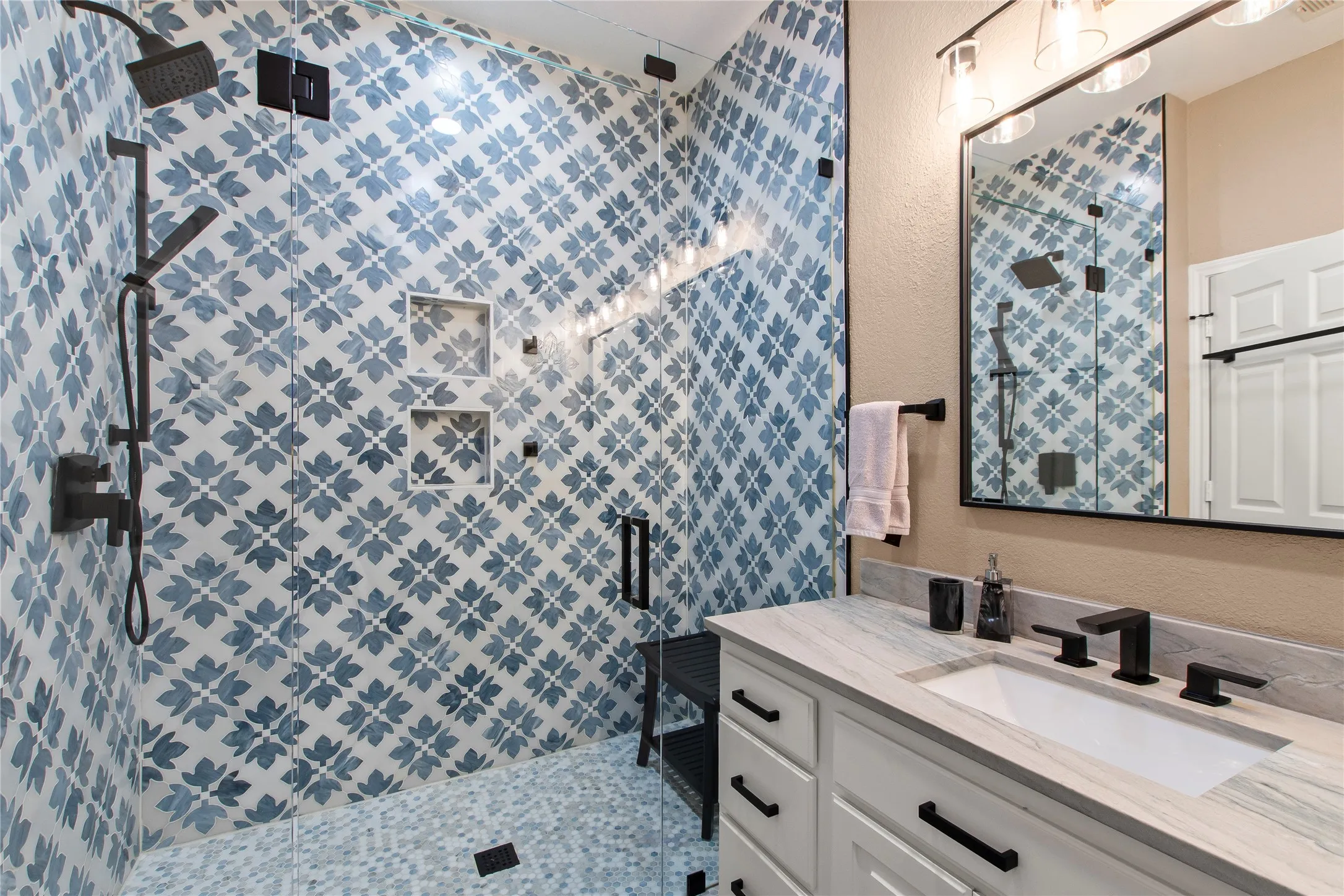 Bathroom Two - Beautiful Walk in Shower