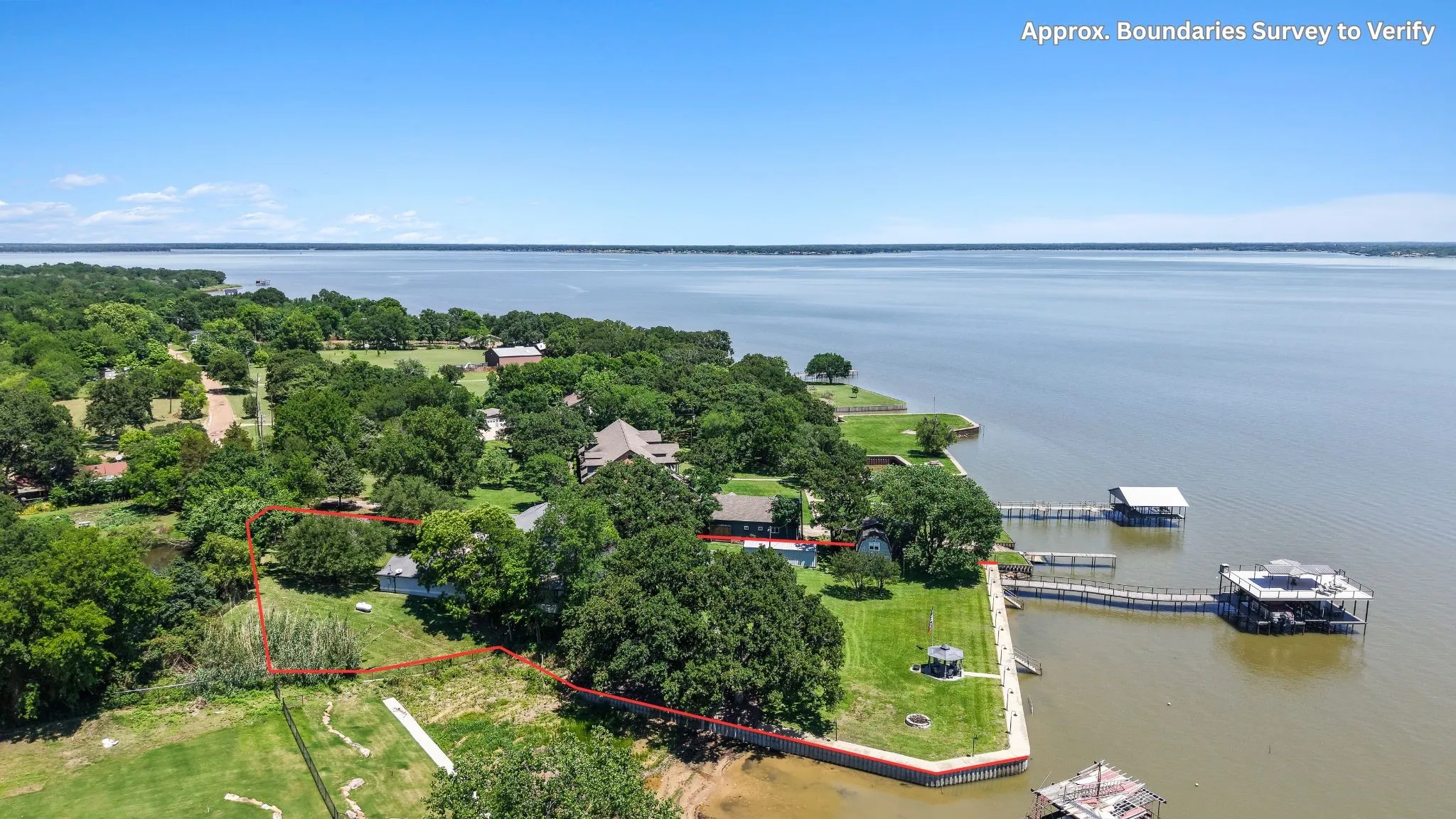 Expansive lot with approx. 495' of platted​​‌​​​​‌​​‌‌​‌‌​​​‌‌​‌​‌​‌​​​‌​​ waterfront.