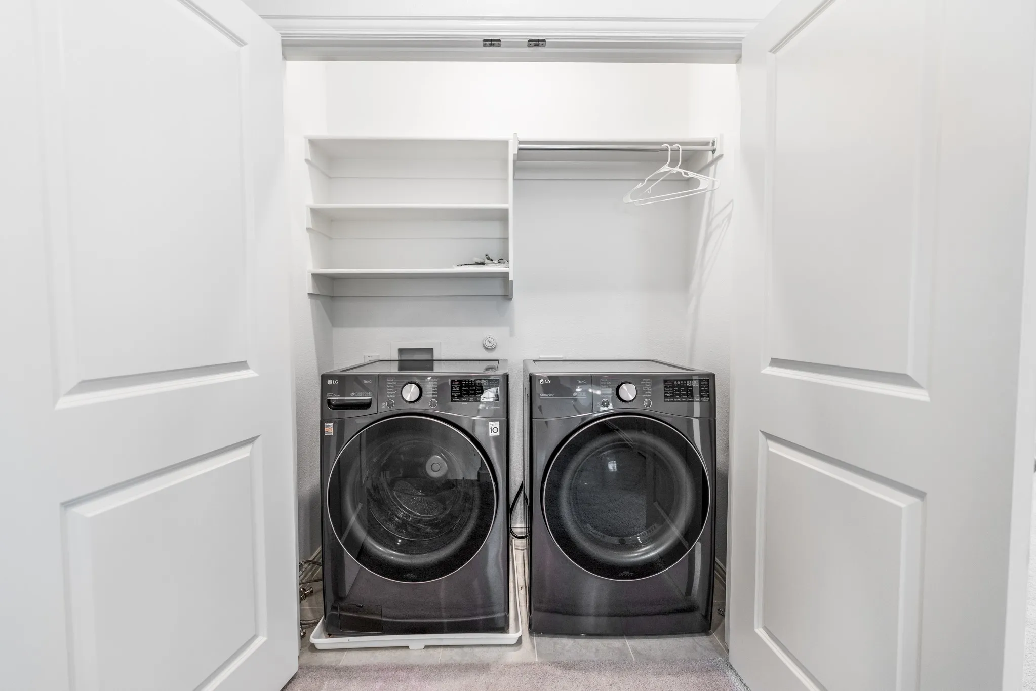upstairs laundry