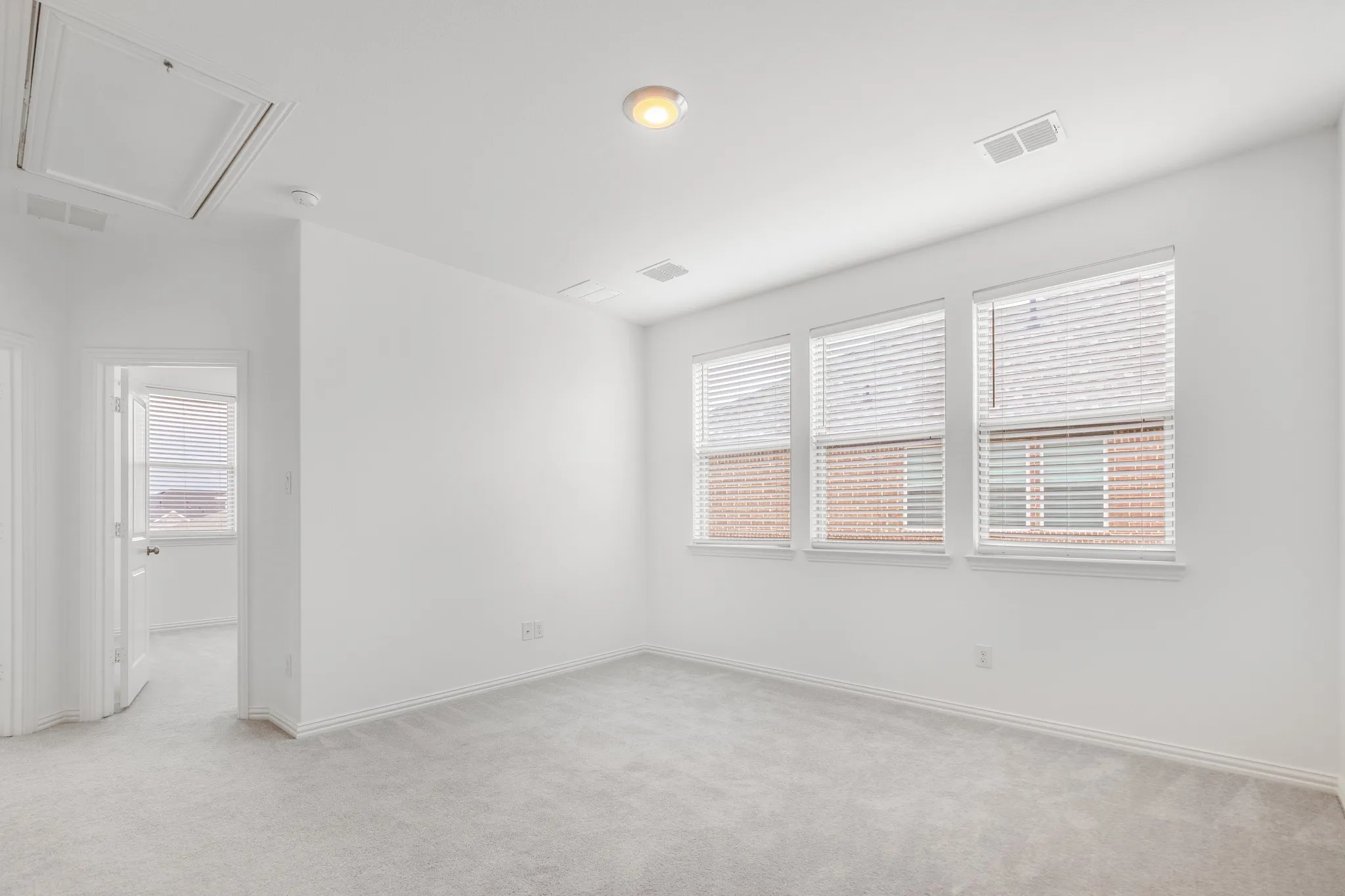 Upstairs Living area leading to two spare bedrooms