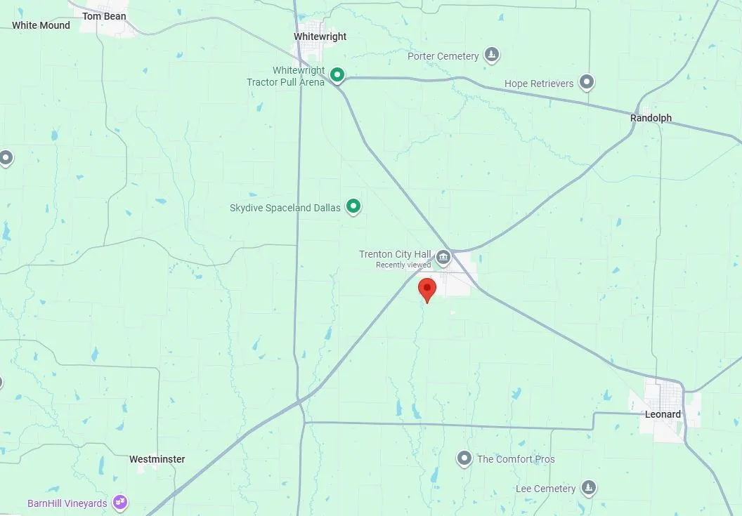 Geographic Map. Displaying the property's general location and surrounding areas