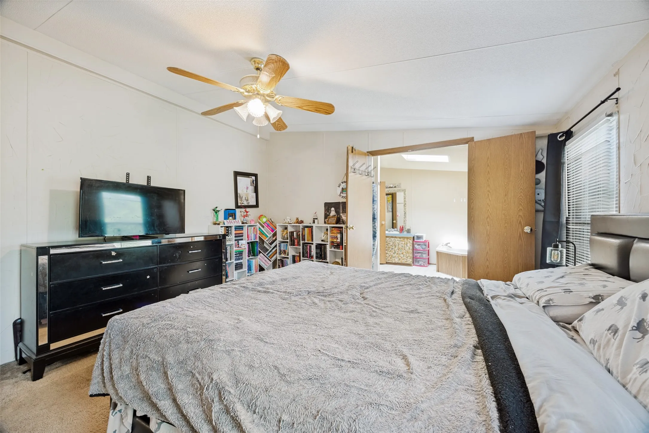 Spacious Primary Suite for any size bed.  New homeowner may wish to updated flooring.