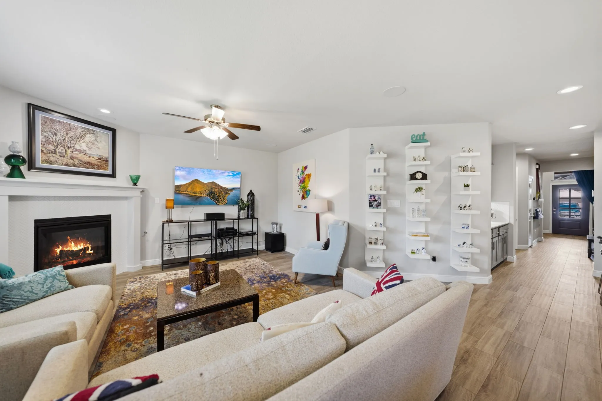 gas fireplace