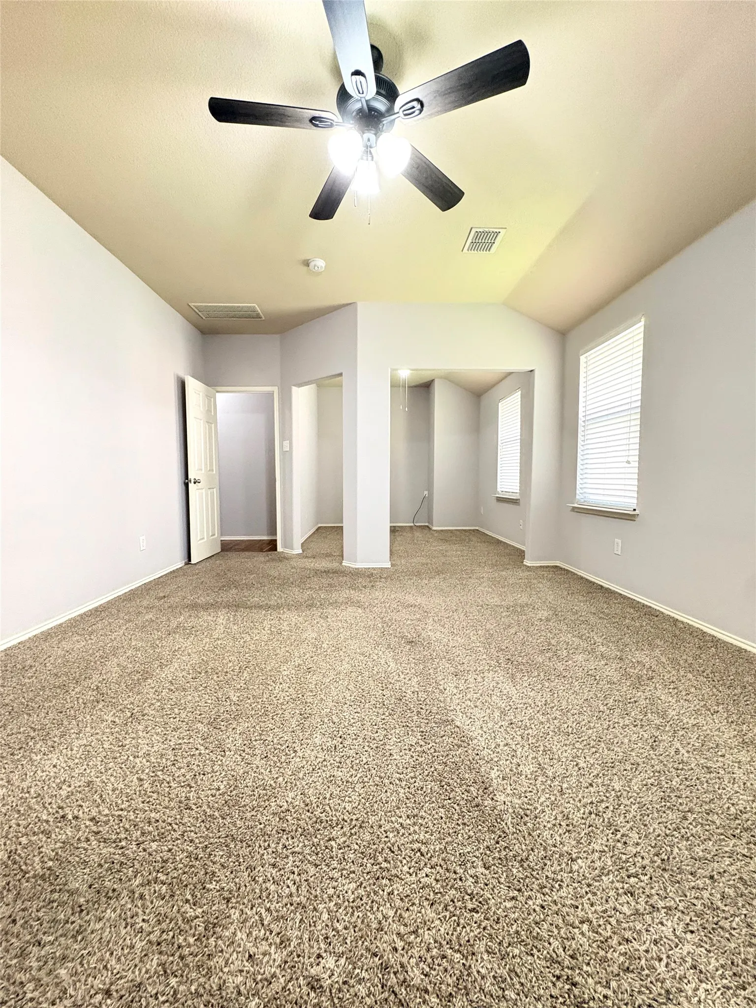 Oversized Master w/ Office area...