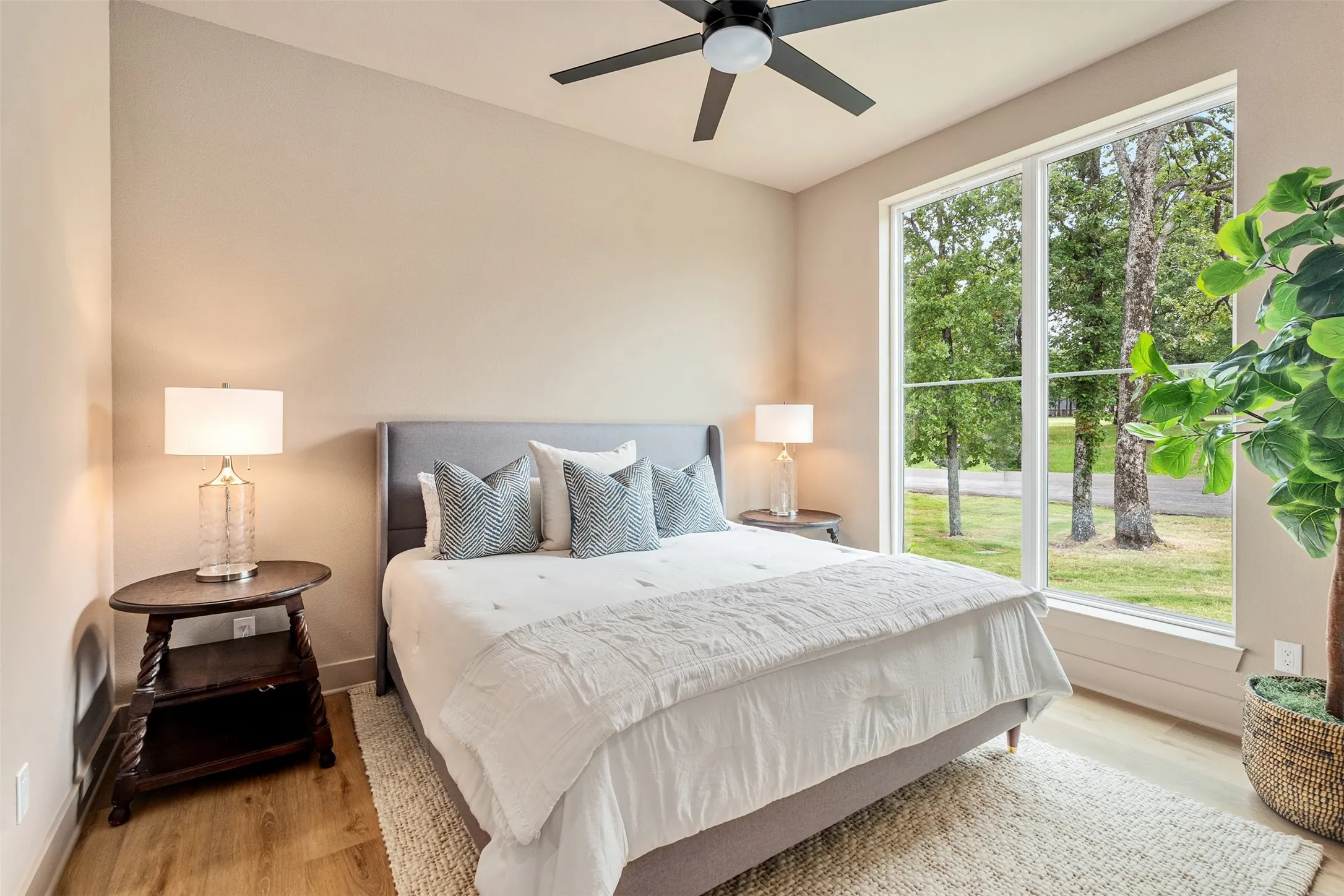 on main floor with ensuite
