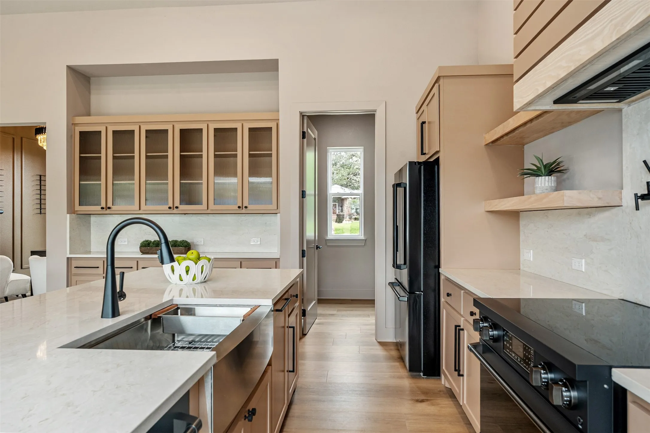 laundry and walk-in pantry on main level