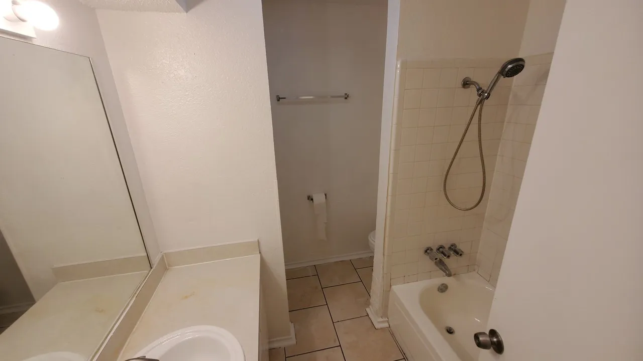 a look at master full bathroom inside the master bedroom