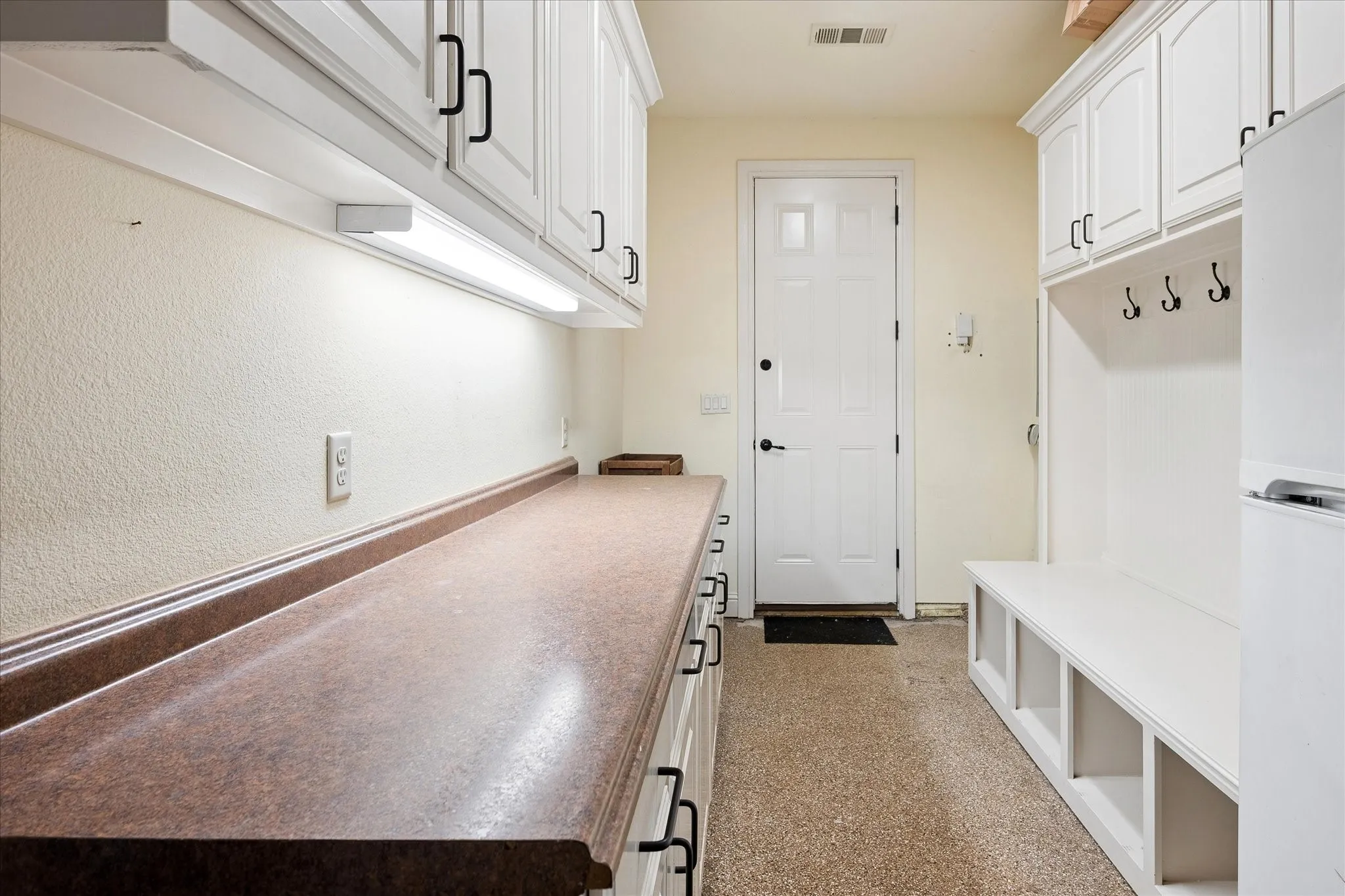 Mud Room Attached to First Garage