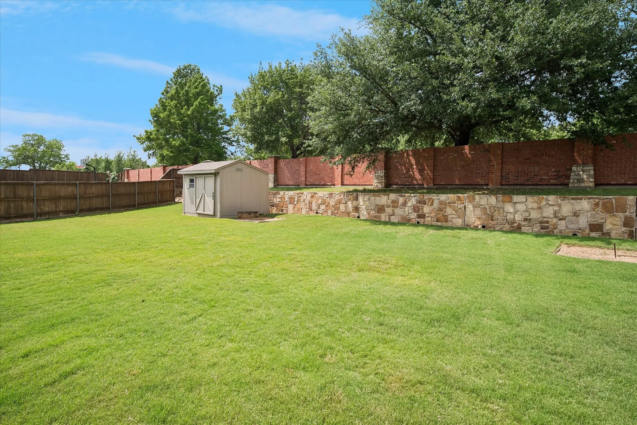 Backyard and Shed