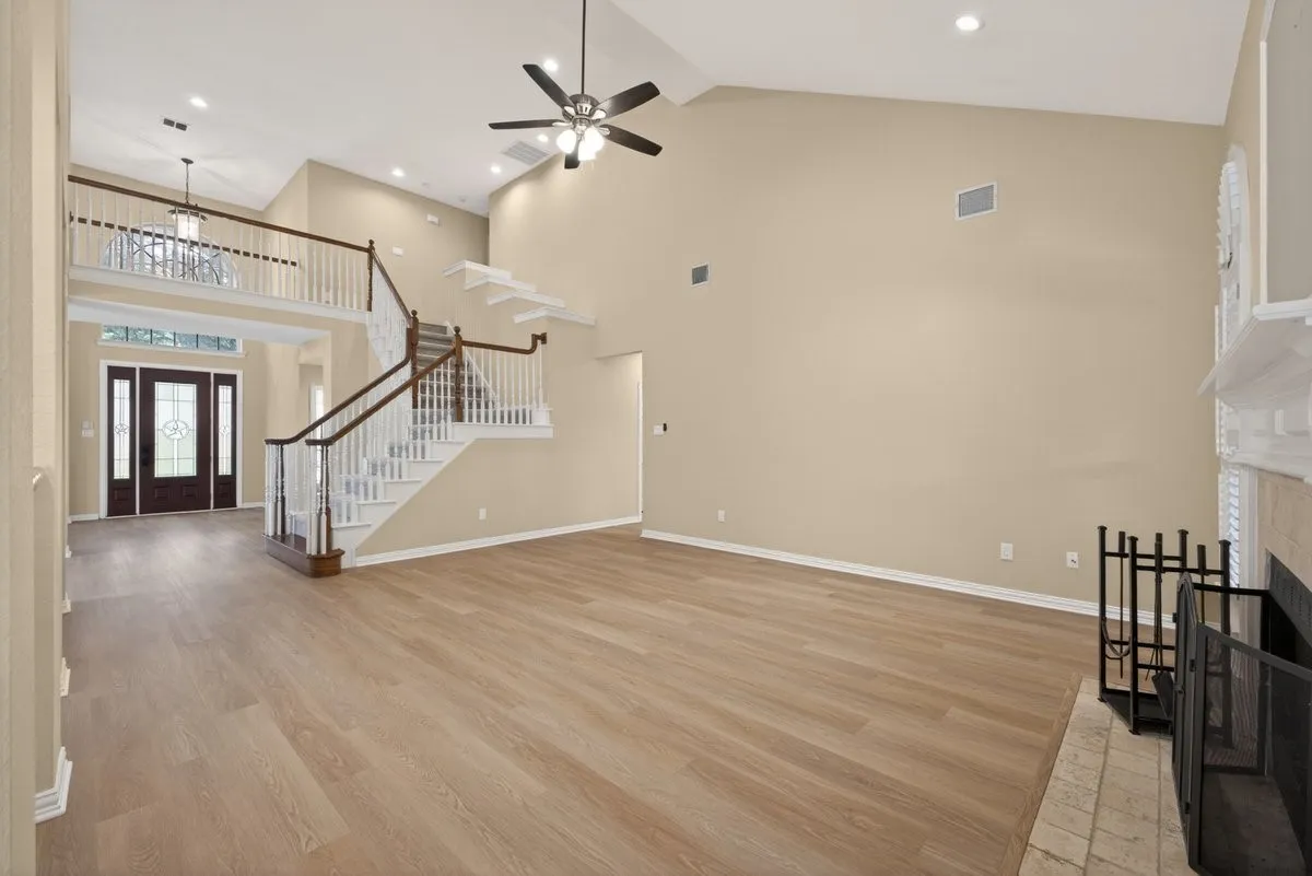 Generous Allen TX living space designed for everyday relaxation and entertaining.