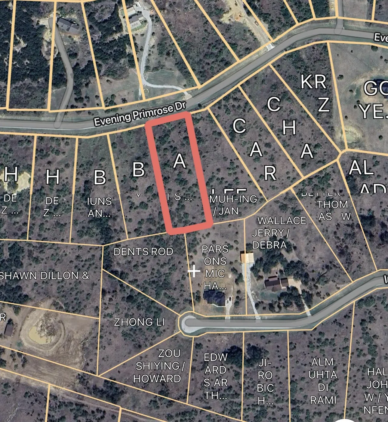 Lot lines approximate
