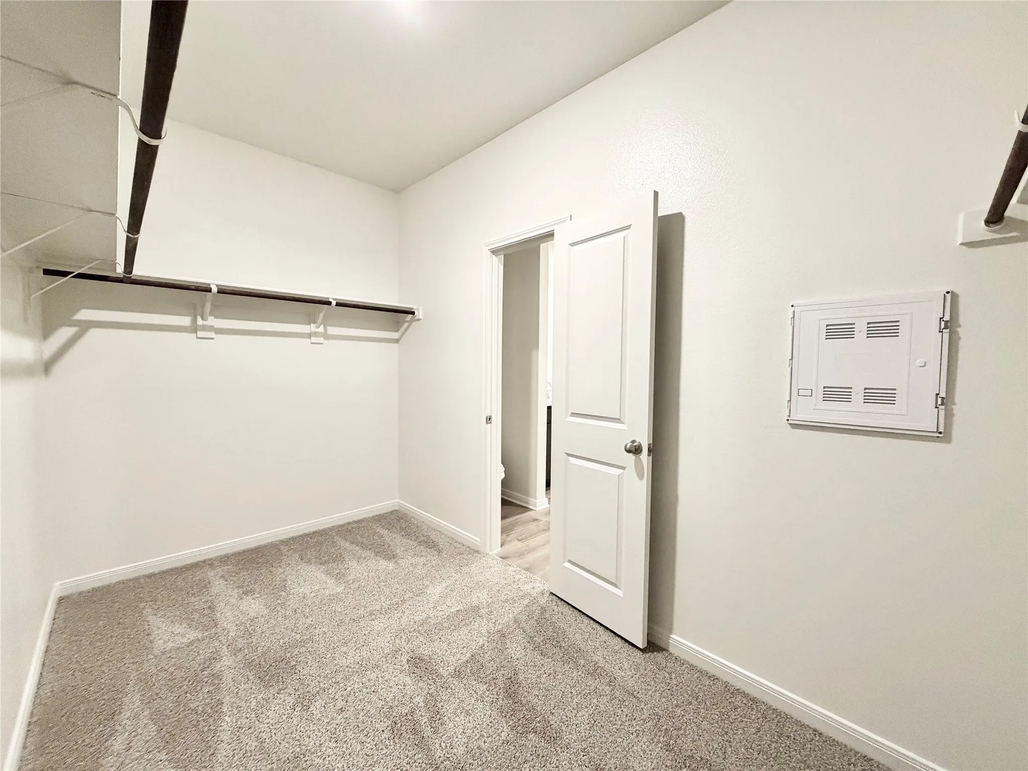 Primary walk in closet