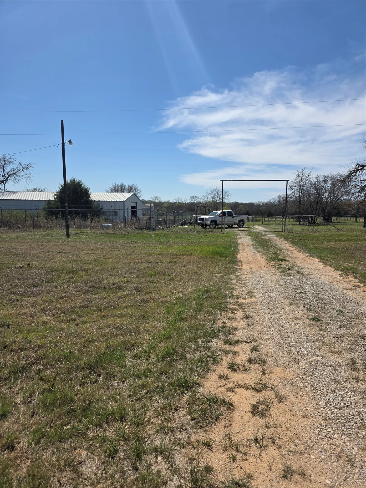 View from SH 287. Address sign added