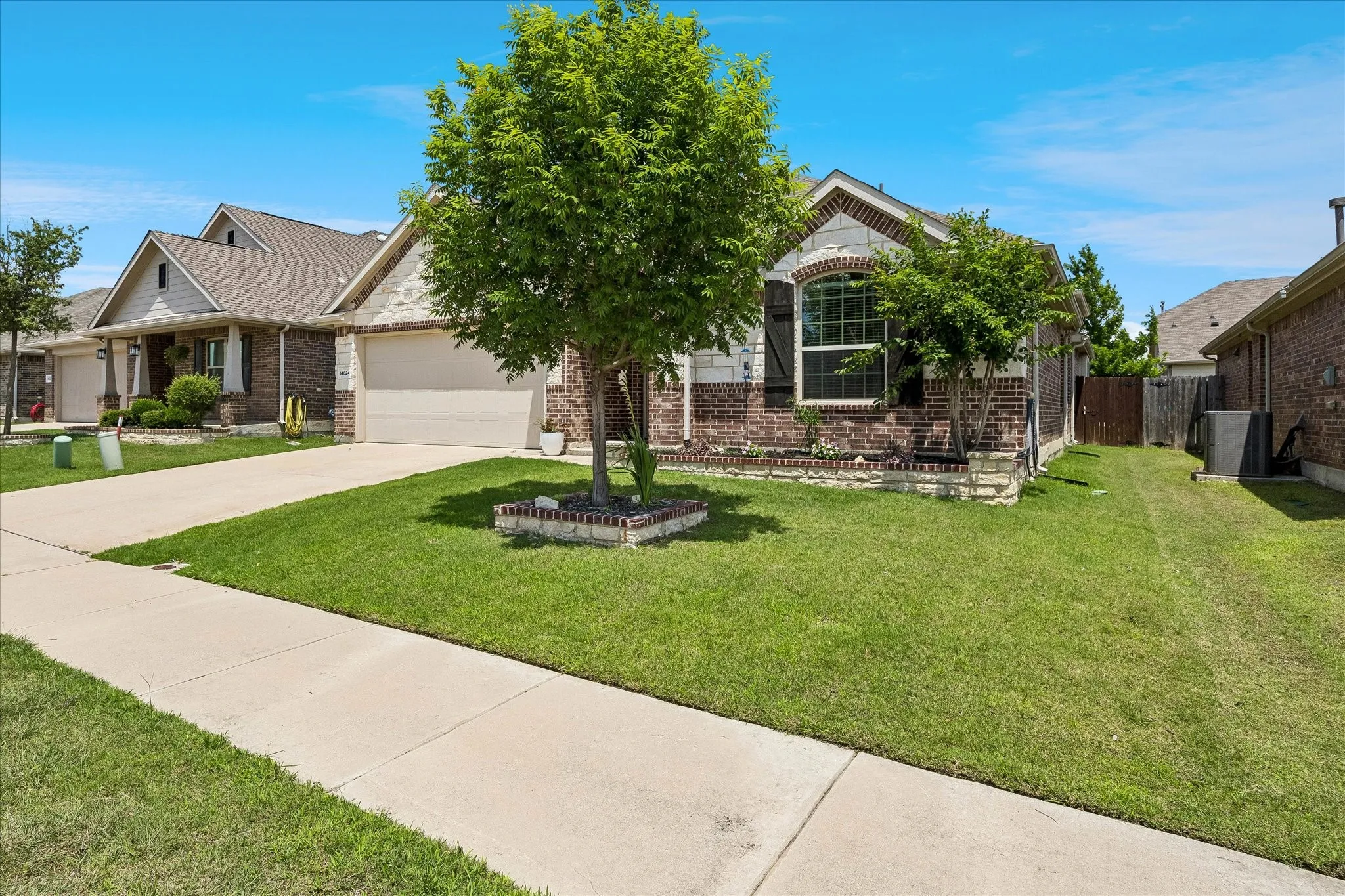 Beautiful Brick and Stone Home. Ready for it's new owners.