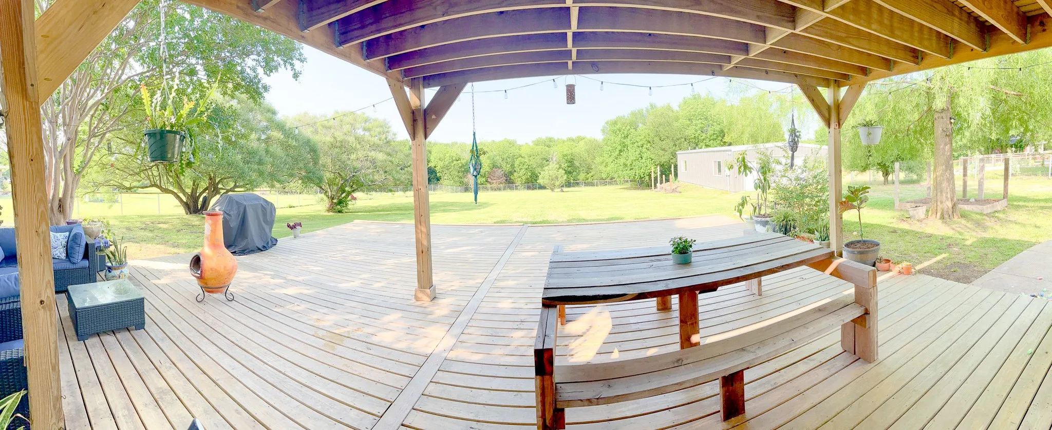 900 sq ft Deck