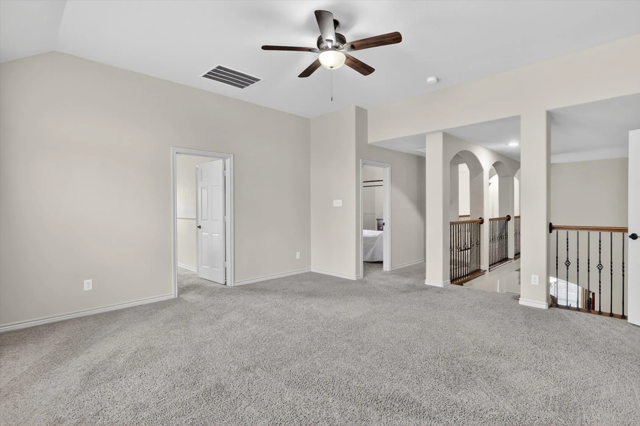 Upstairs oversized gameroom