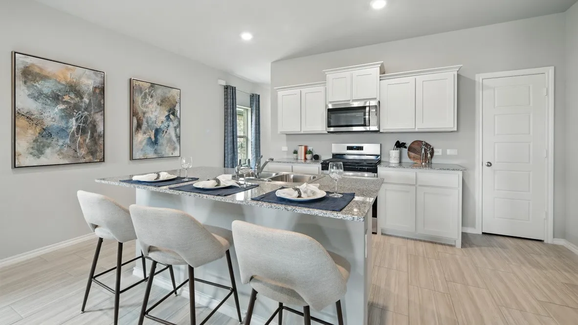 Kitchen- All Home and community information, including pricing, included features, terms, availability and amenities, are subject to change at any time without notice or obligation. All Drawings, pictures, photographs, video, square footages, floor plans, elevations, features, colors and sizes are approximate for illustration purposes only and will vary from the homes as built.