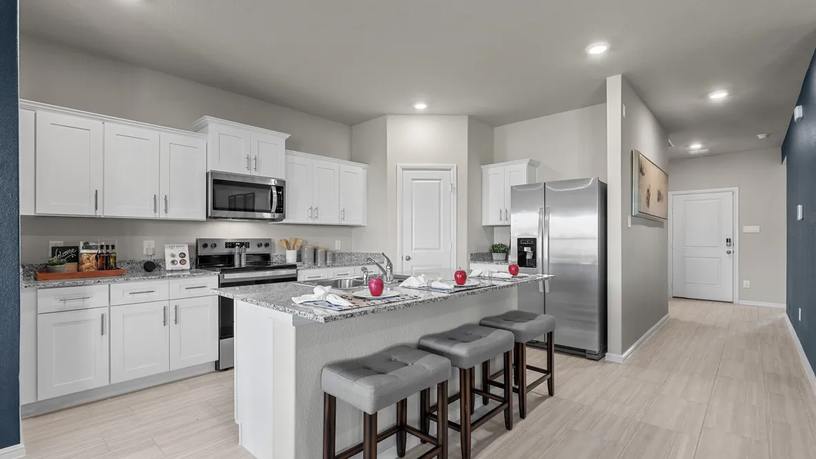 Kitchen-All Home and community information, including pricing, included features, terms, availability and amenities, are subject to change at any time without notice or obligation. All Drawings, pictures, photographs, video, square footages, floor plans, elevations, features, colors and sizes are approximate for illustration purposes only and will vary from the homes as built.