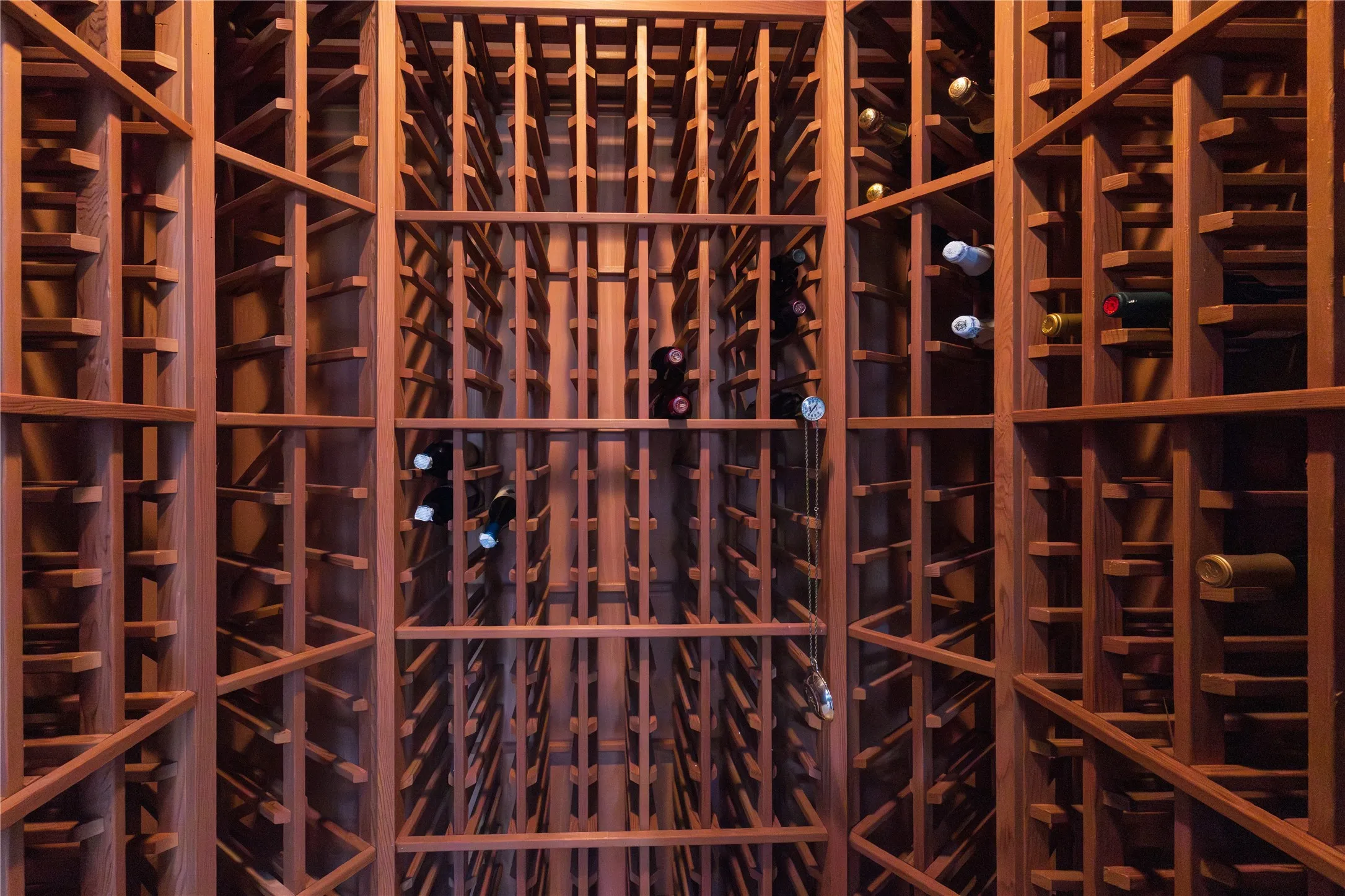 480 bottle walk-in wine cooler.