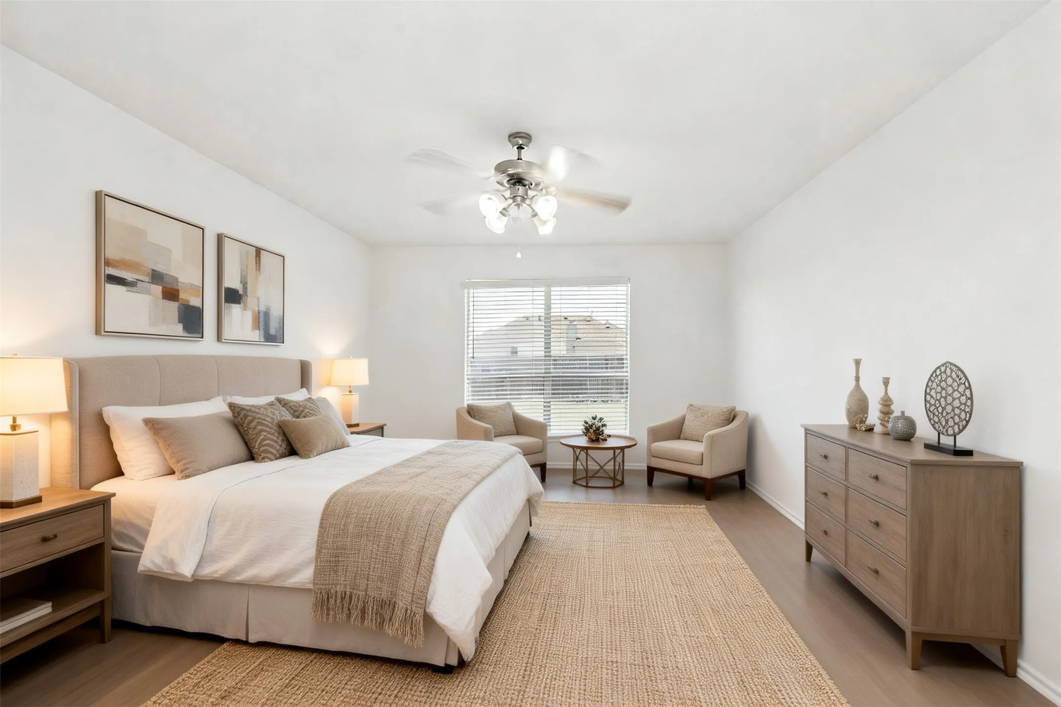Virtual staged furniture picture.