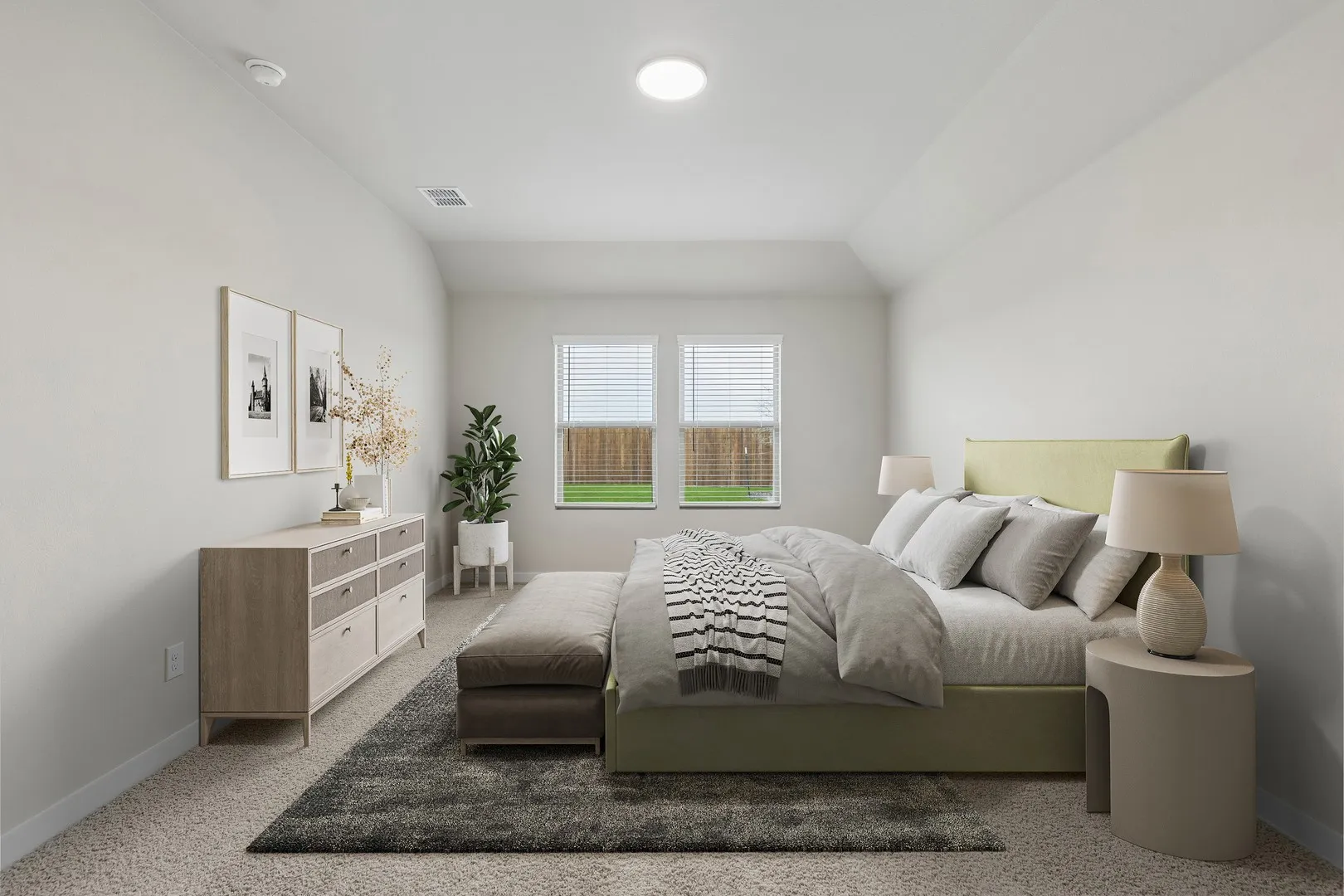 Primary Suite in the Emmy II home plan by Trophy Signature Homes - REPRESENTATIVE PHOTO