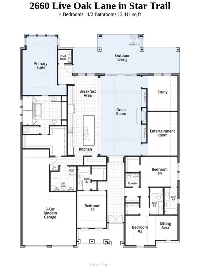 Single Family Residence For Sale in Denton County , 2660 Live Oak Lane, Prosper, Texas 75078, 4 Bedrooms, 6 Bathrooms, 4 Garage spaces, 3,411 Sqft, built in 2026, Price $1,395,832, mls#21265623, Real Estate Agent in Prosper, Homes For Sale in Denton county, Homes For Sale in Prosper, Realtor in Prosper Texas, Real Estate Brokerage Independent Realty Texas, Luminita Cordes Realtor