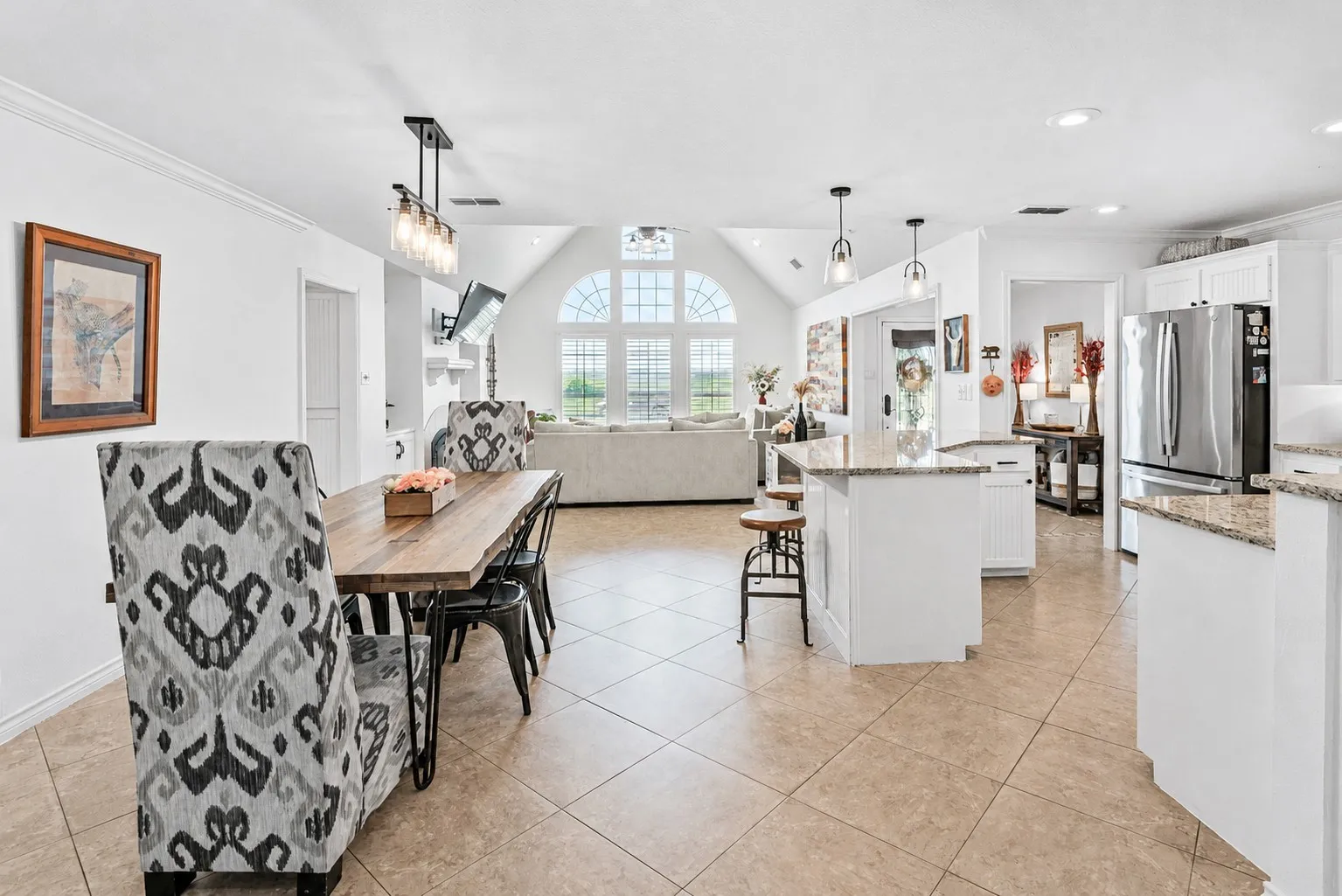 Dining area