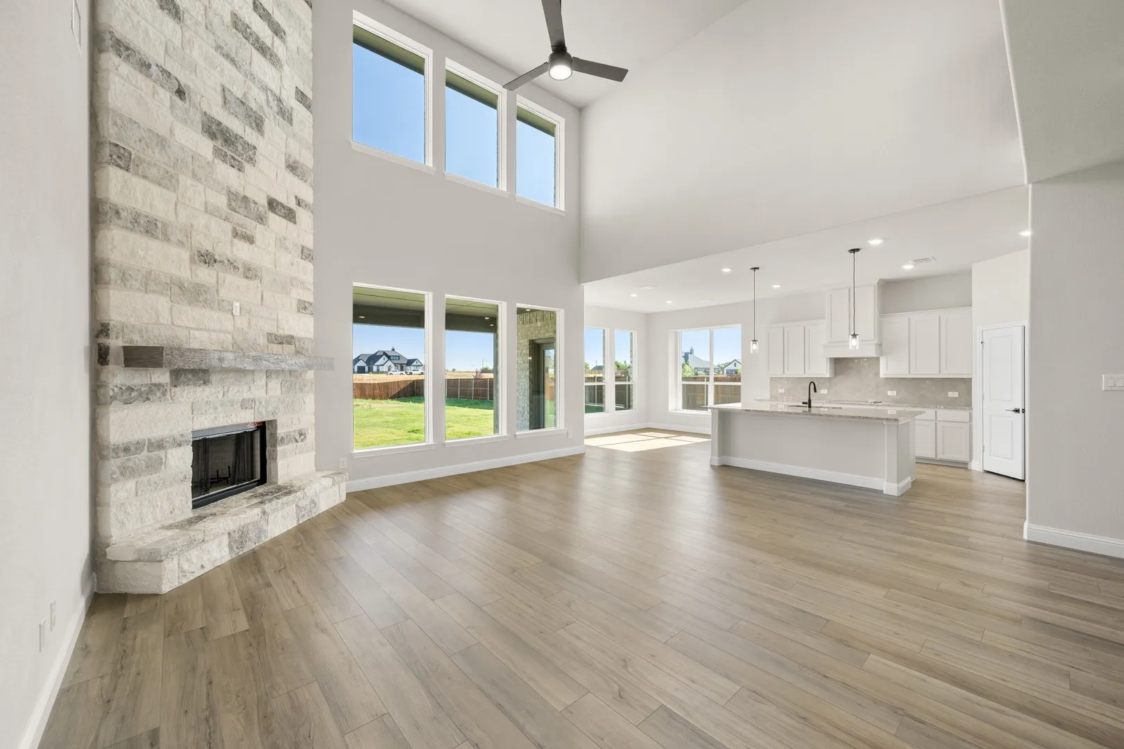 DFW-Coyote Crossing-Concept 3473-108 Prairie Wolf Court-Living Room- Risewell Homes-2
