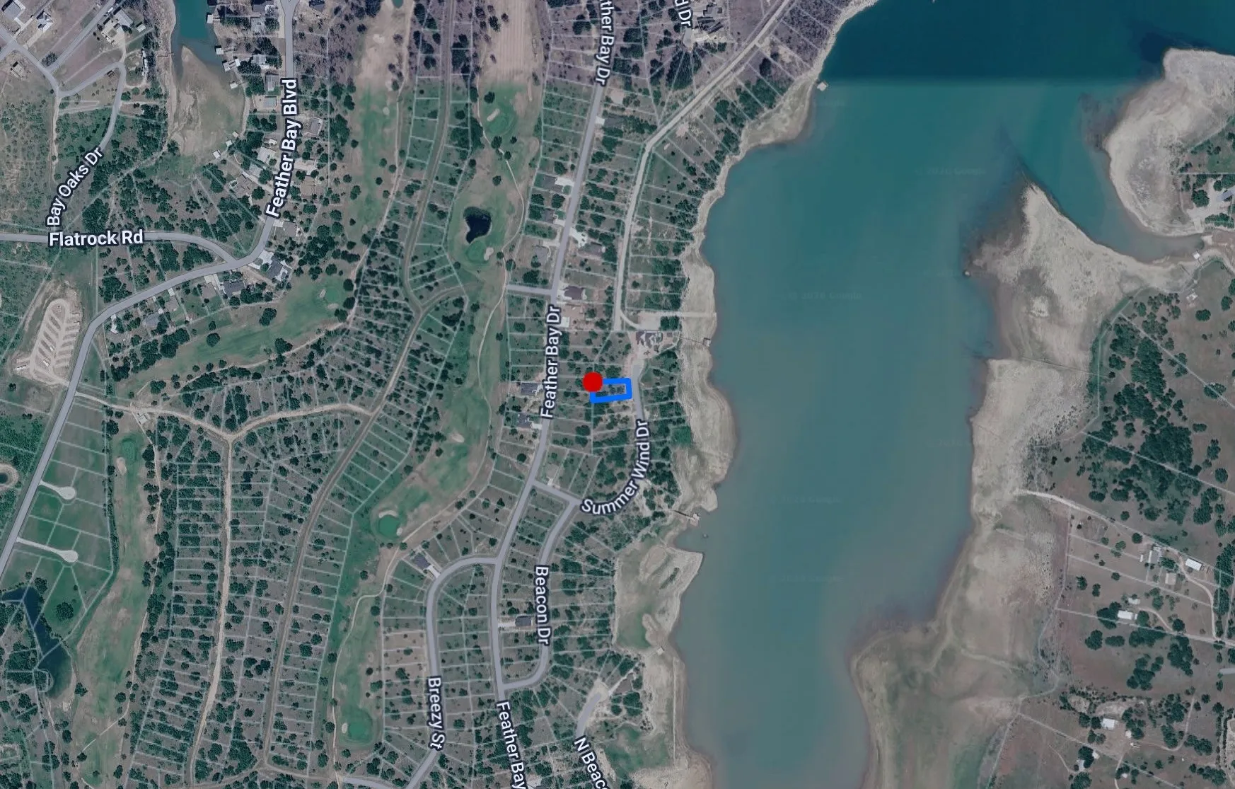 Aerial Map. Displaying the property's geographic location and surrounding infrastructure