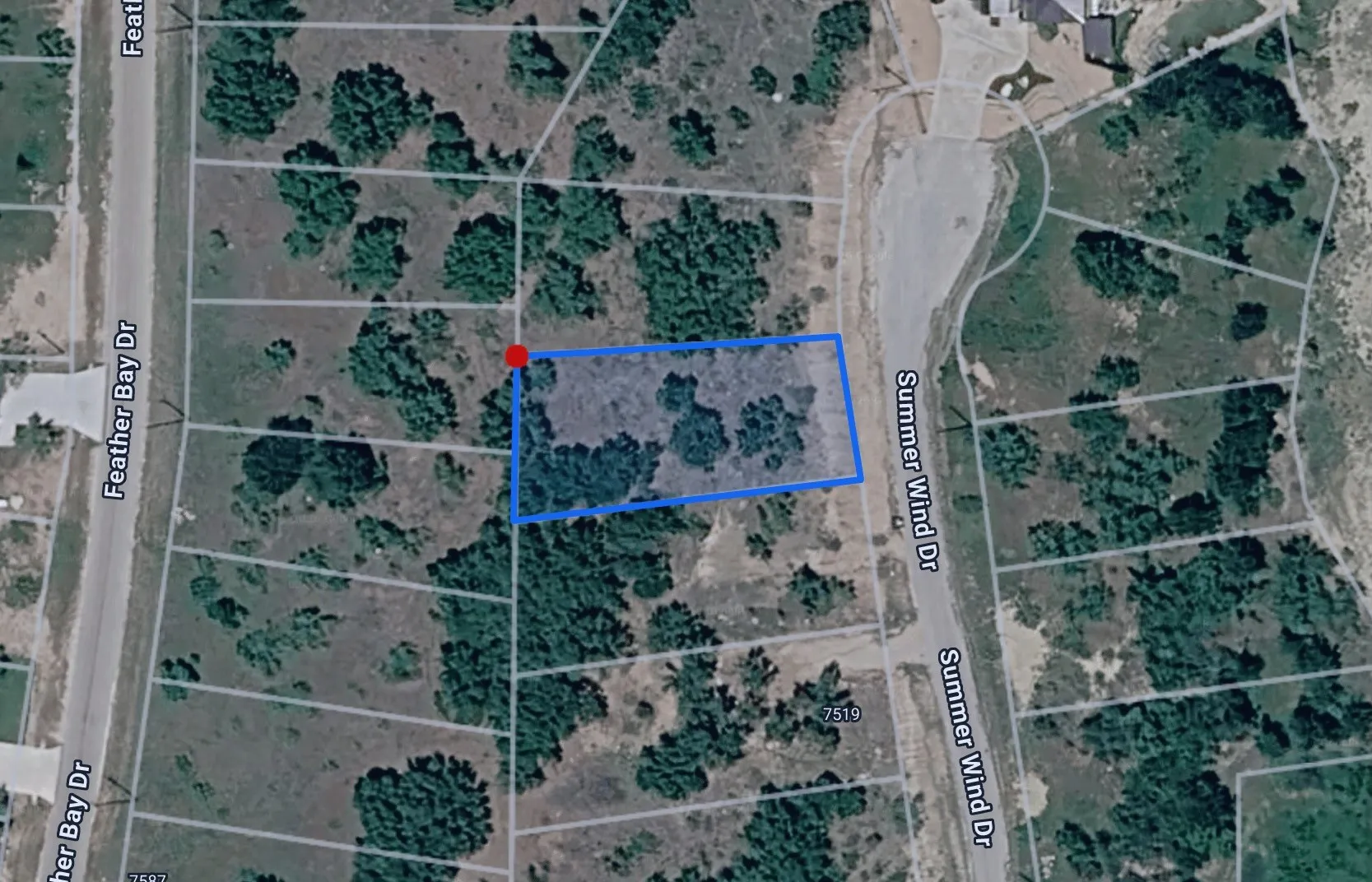 Plat Map. Illustrating the boundaries and dimensions of the property