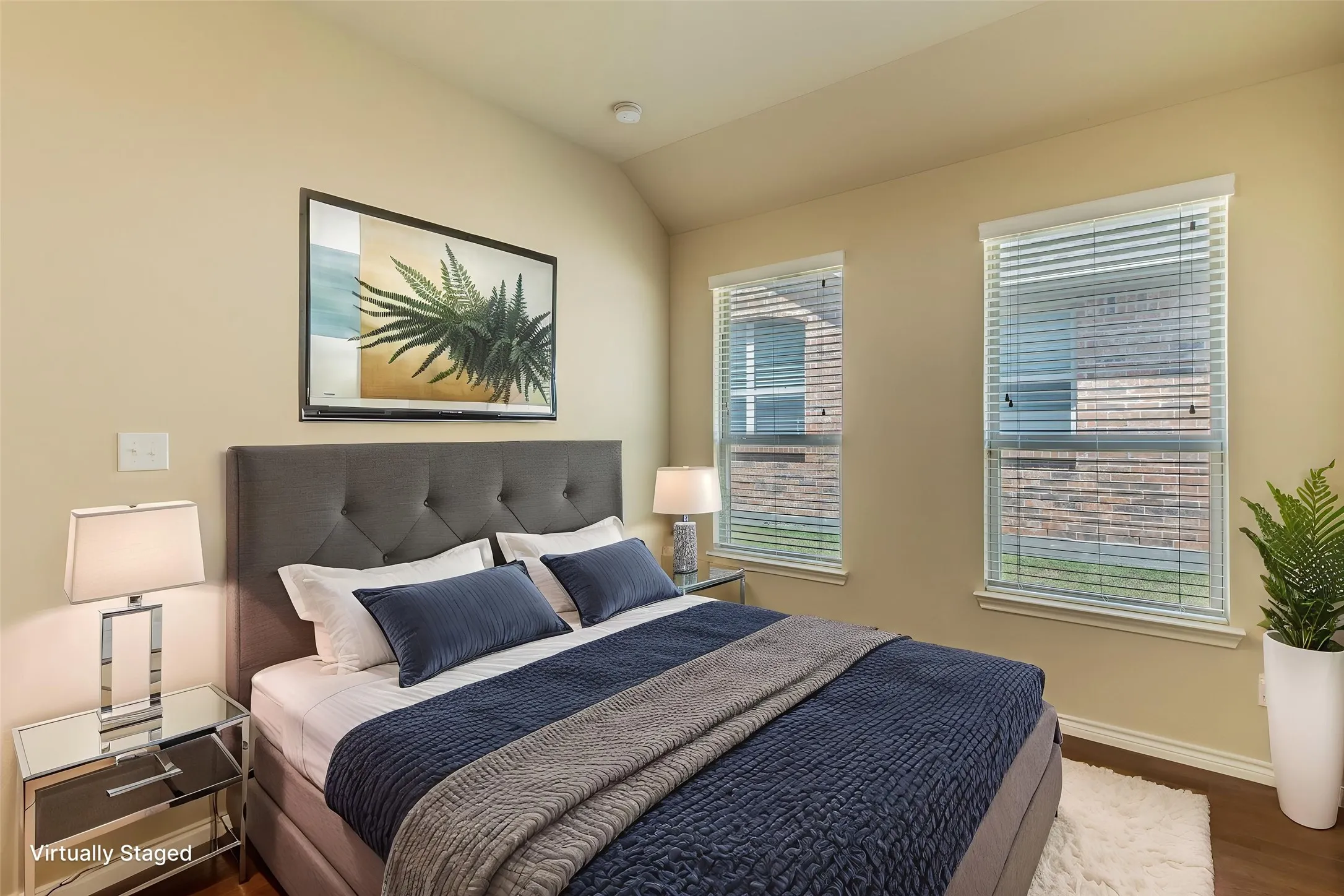 3rd bedroom shown as office - Virtually staged