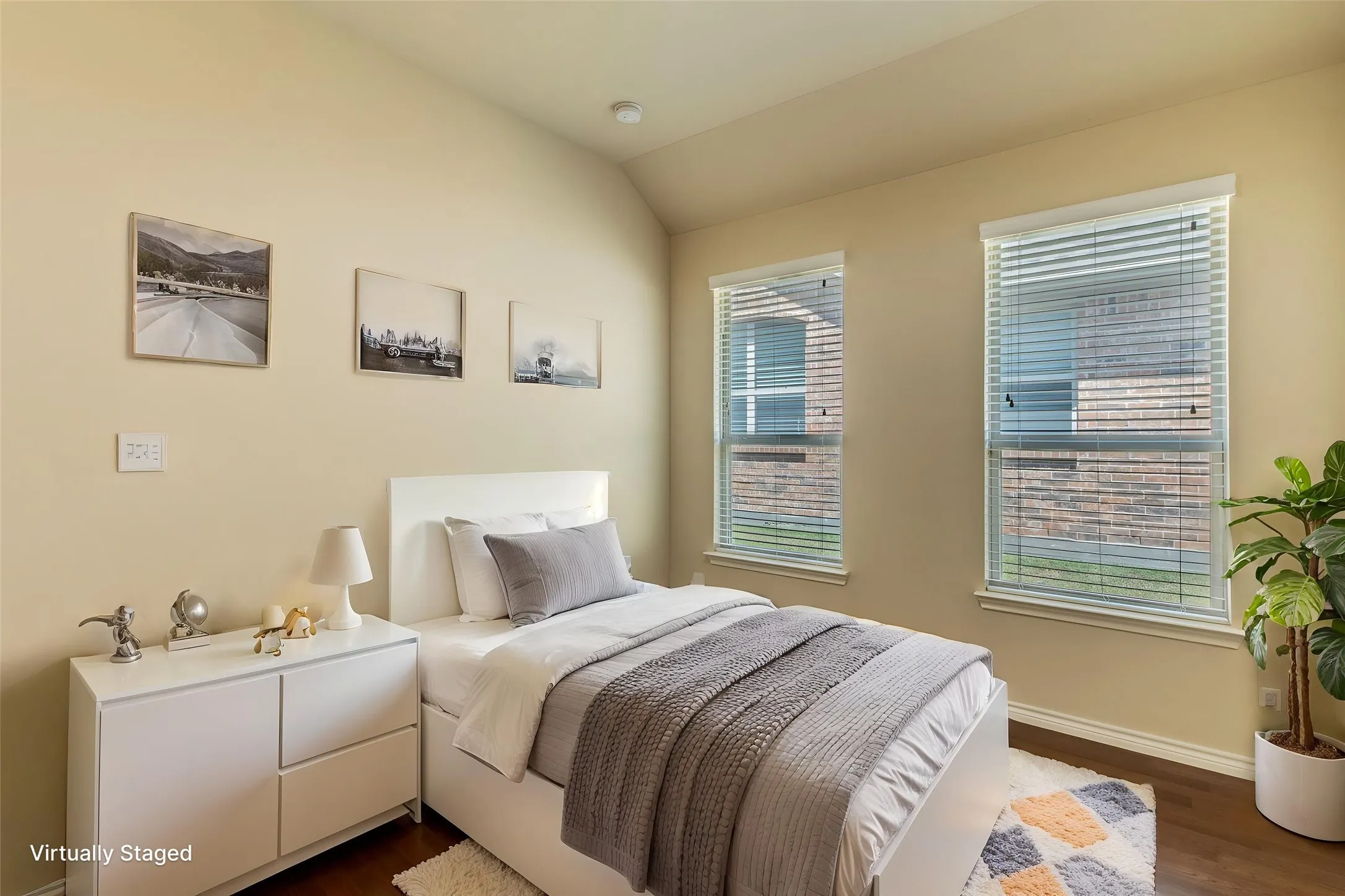 3rd bedroom shown as visiting grand kids room - Virtually staged